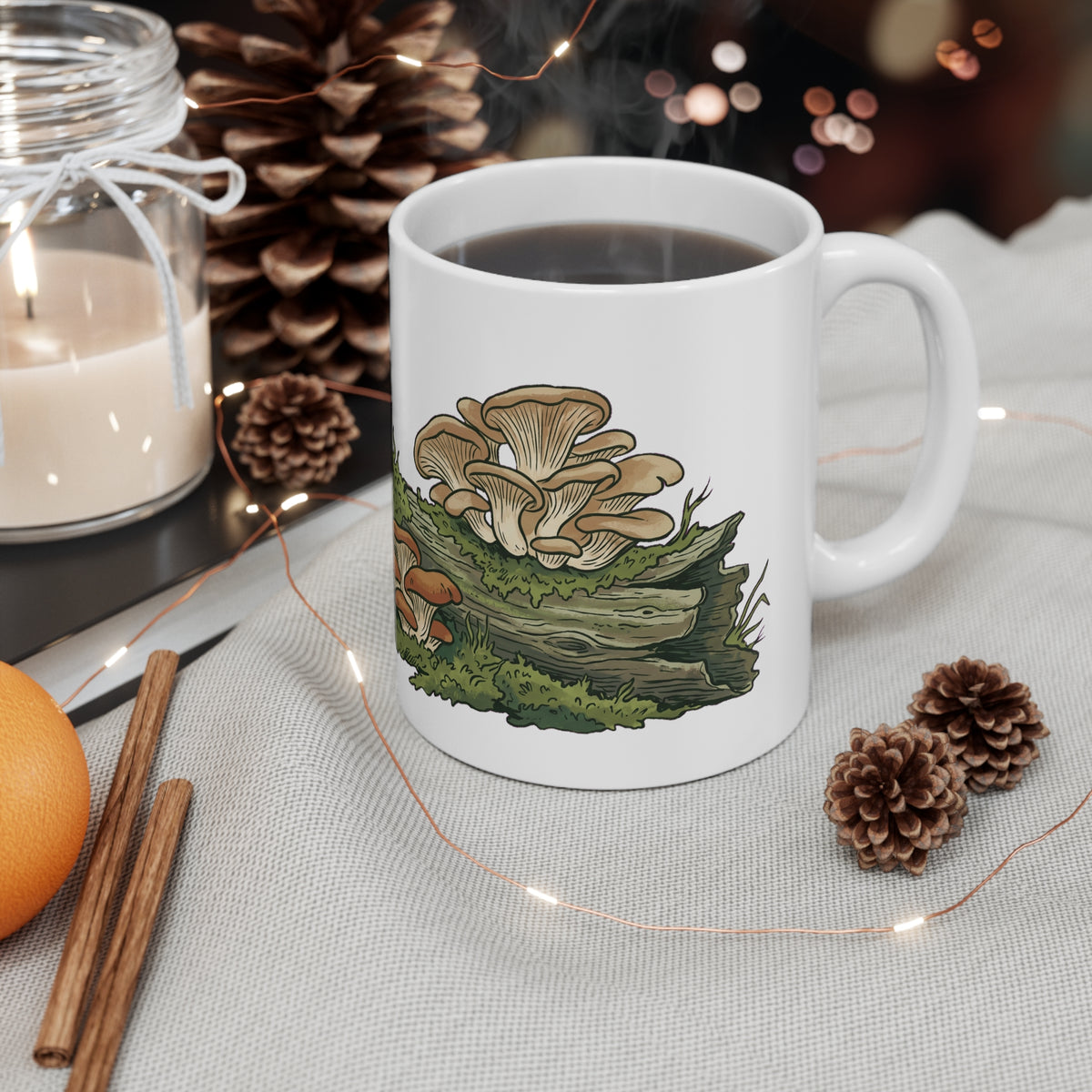 Discover nature graphic apparel inspired by forests, mountains, and outdoor adventure. Printed on demand just for you. The Oyster & Honey Mushroom Cluster…