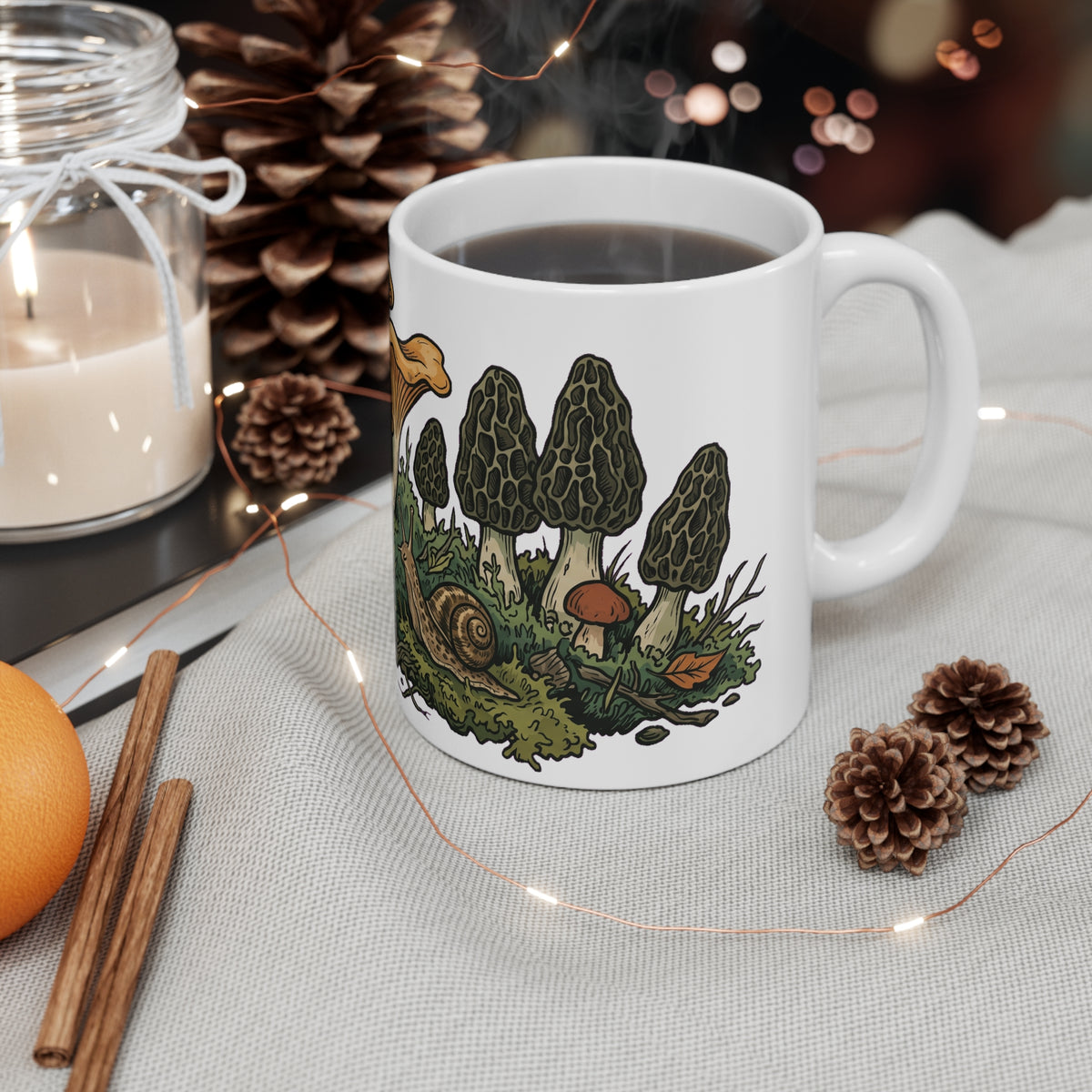 Discover nature graphic apparel inspired by forests, mountains, and outdoor adventure. Printed on demand just for you. The Mushroom Forager Chanterelle & Morel…