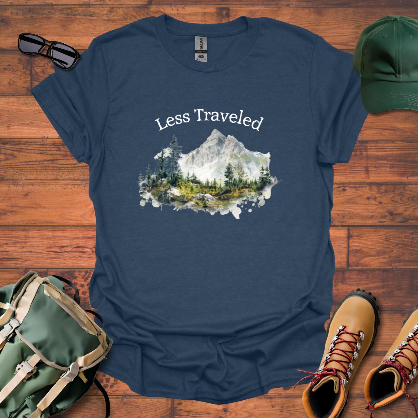 Less Traveled Tee - Unisex Softstyle T-Shirt
