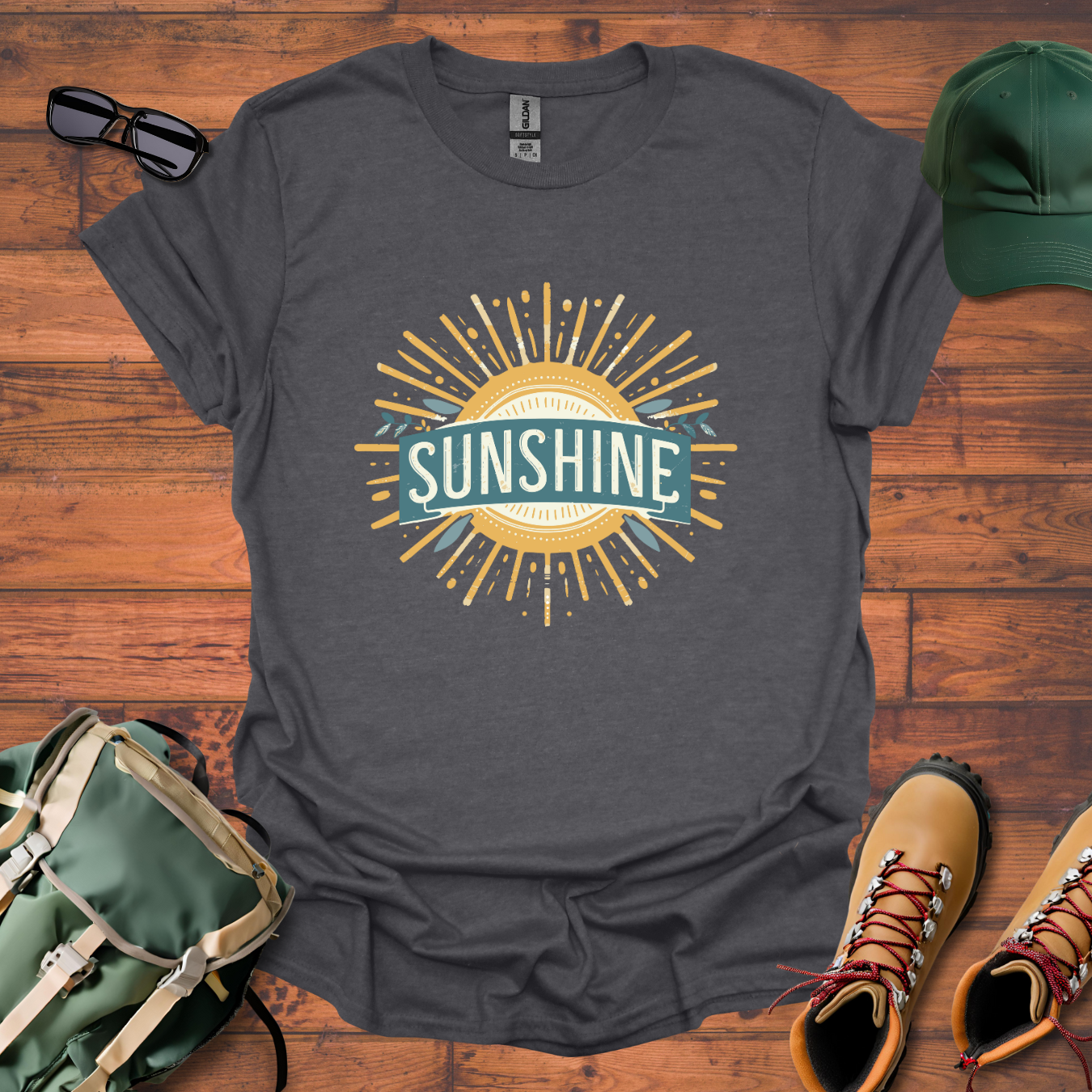 Sunshine Rays 2 Tee - Unisex Softstyle T-Shirt