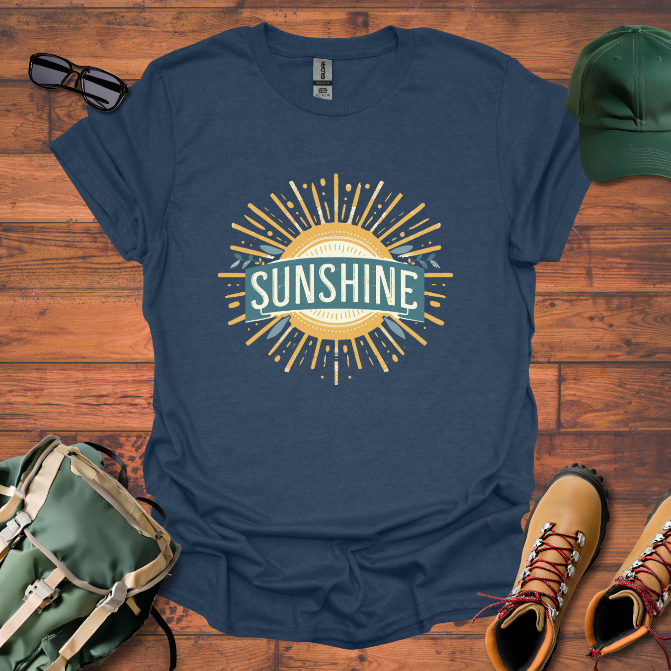 Sunshine Rays 2 Tee - Unisex Softstyle T-Shirt