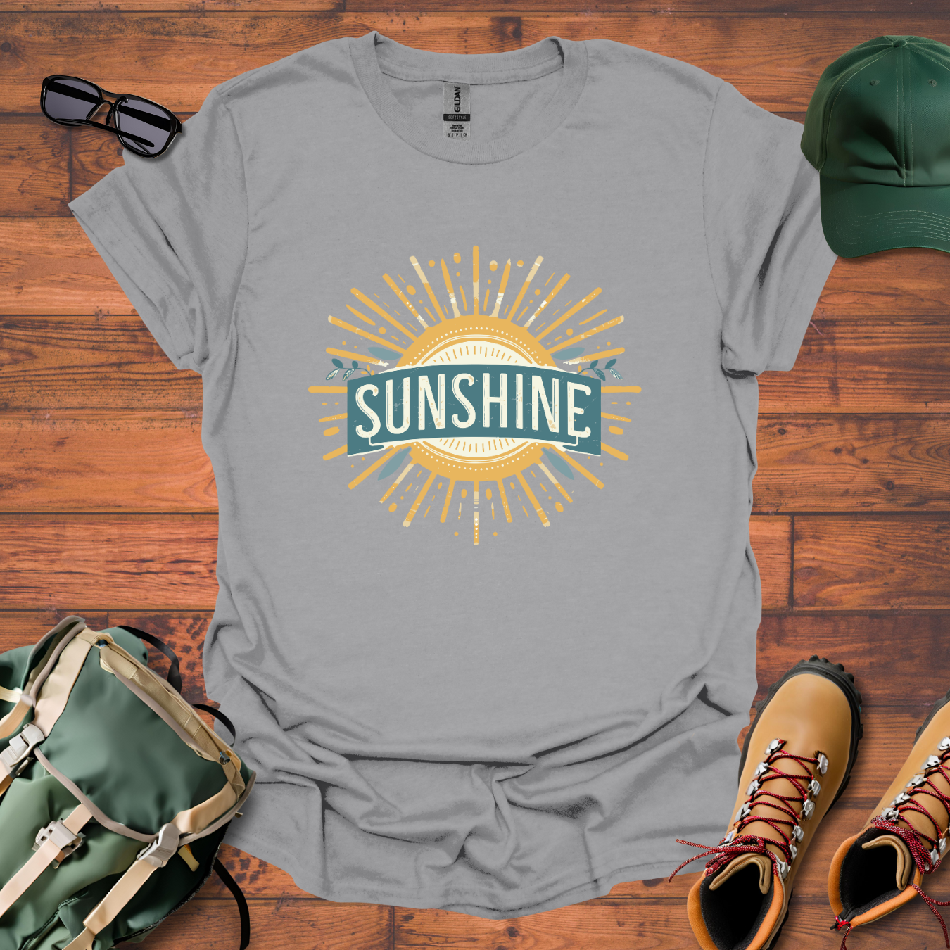 Sunshine Rays 2 Tee - Unisex Softstyle T-Shirt