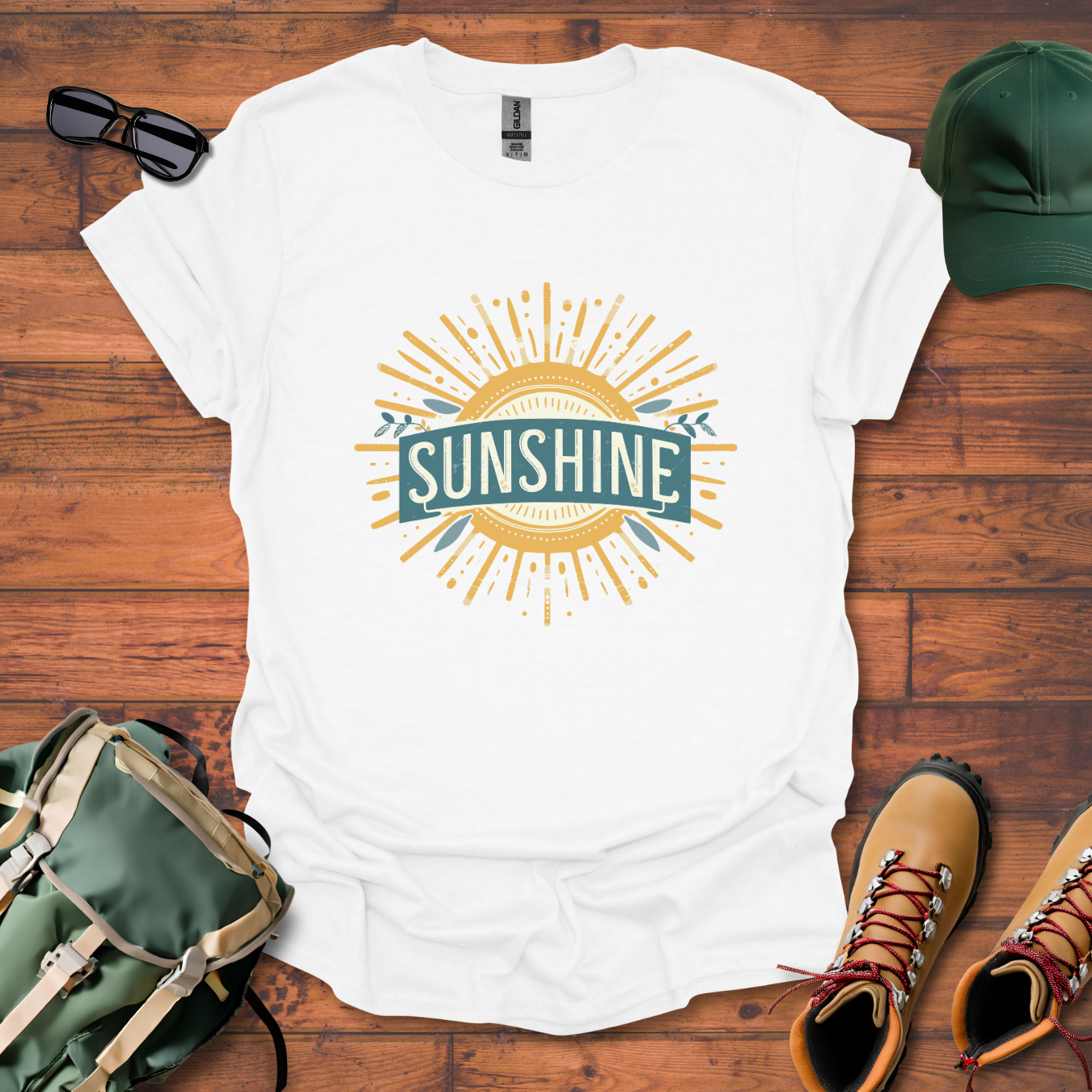Sunshine Rays 2 Tee - Unisex Softstyle T-Shirt