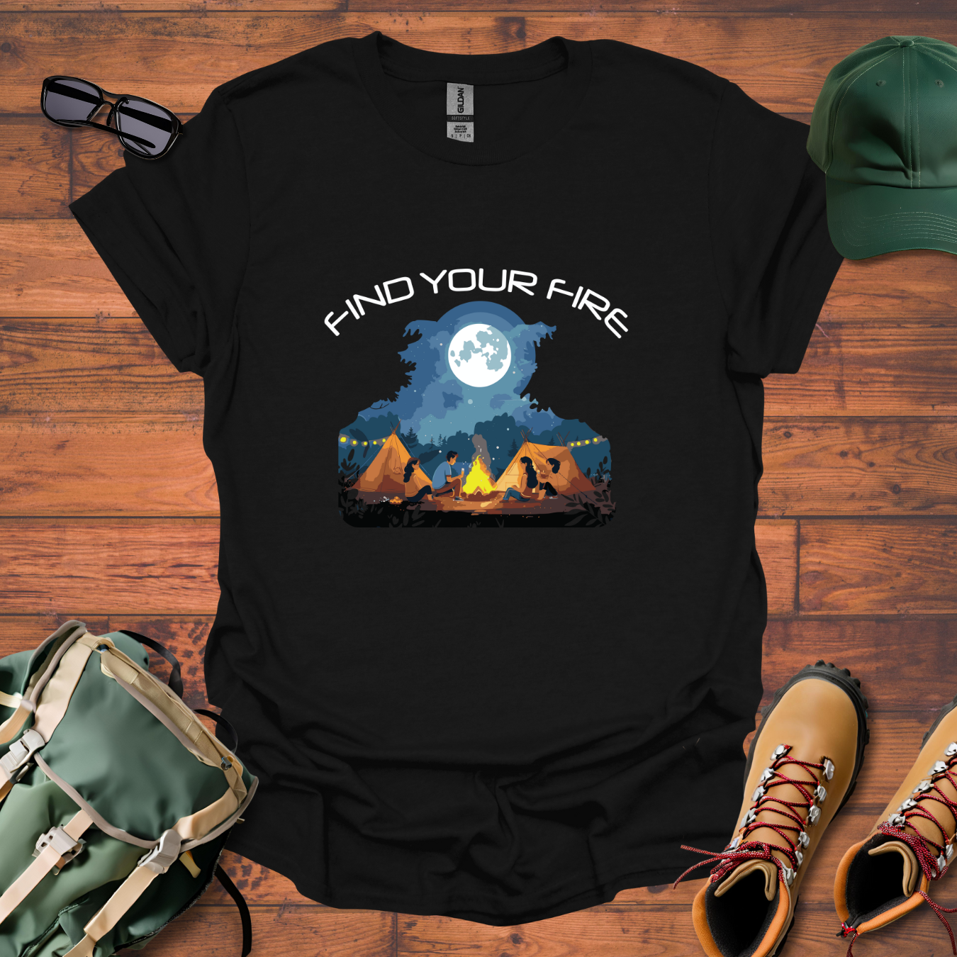 Find Your Fire Tee - Unisex Softstyle T-Shirt