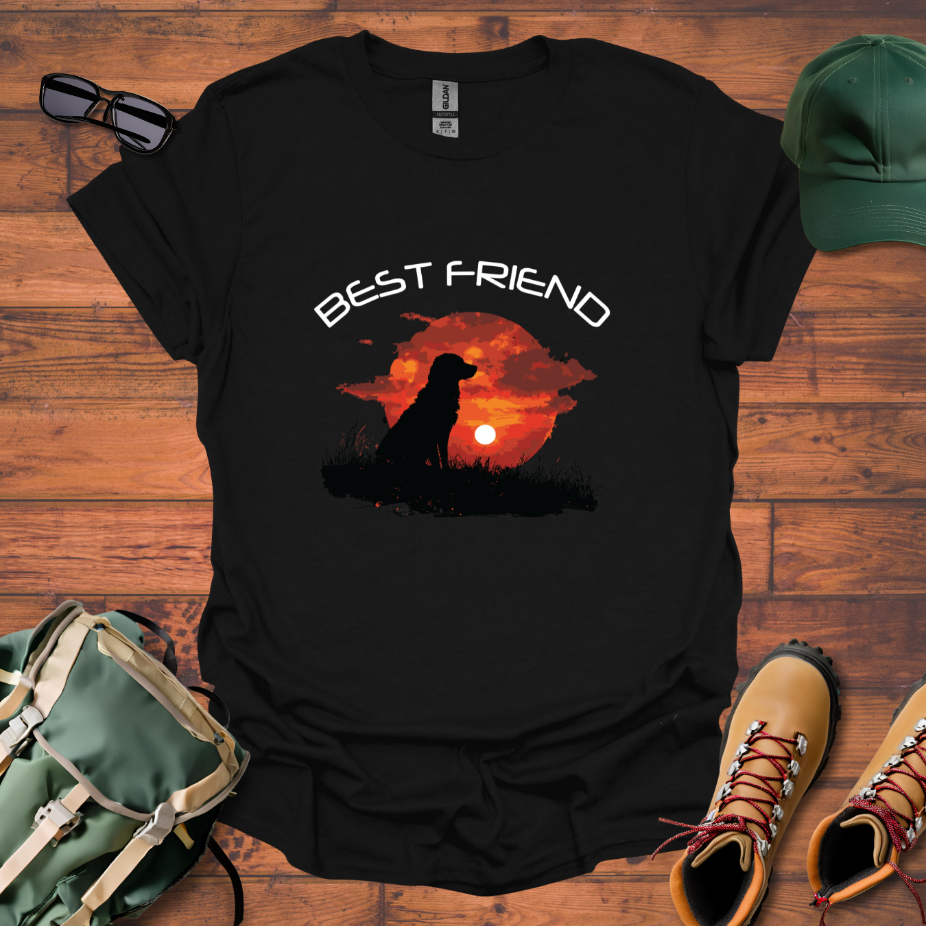 Dog Best Friend Tee - Unisex Softstyle T-Shirt