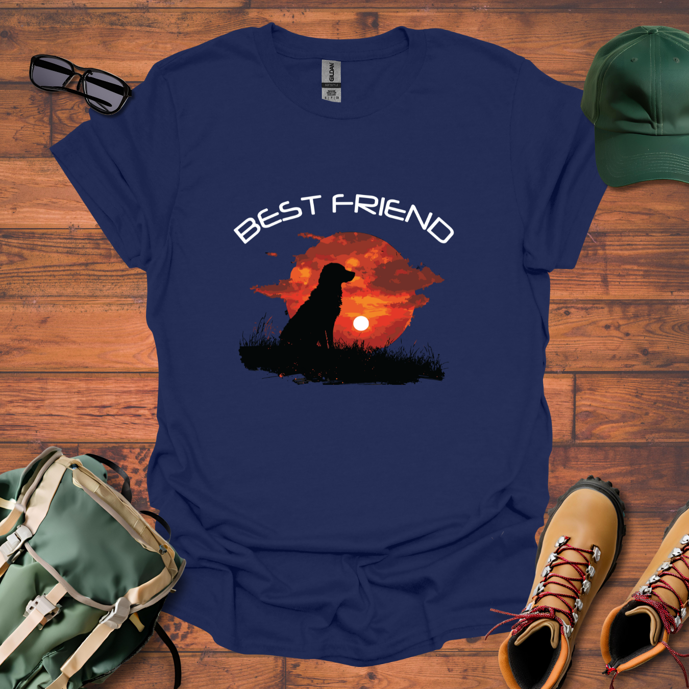 Dog Best Friend Tee - Unisex Softstyle T-Shirt
