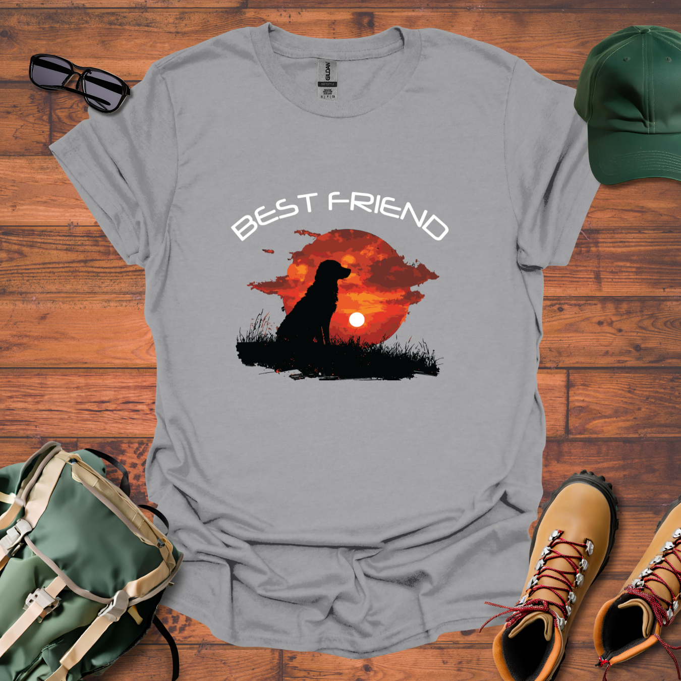 Dog Best Friend Tee - Unisex Softstyle T-Shirt