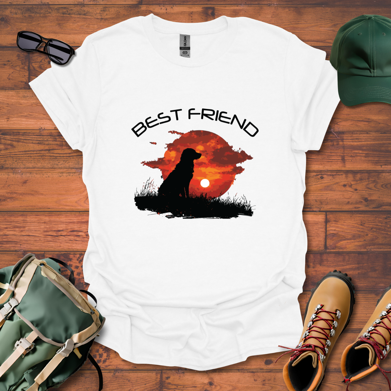 Dog Best Friend Tee - Unisex Softstyle T-Shirt