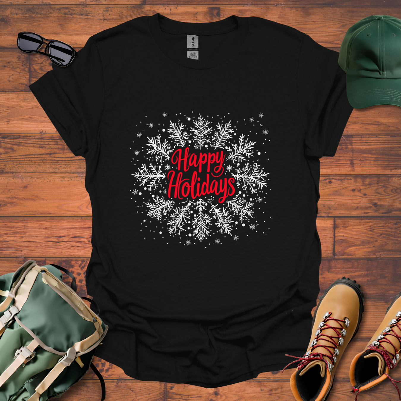 Happy Holidays Tee - Unisex Softstyle T-Shirt