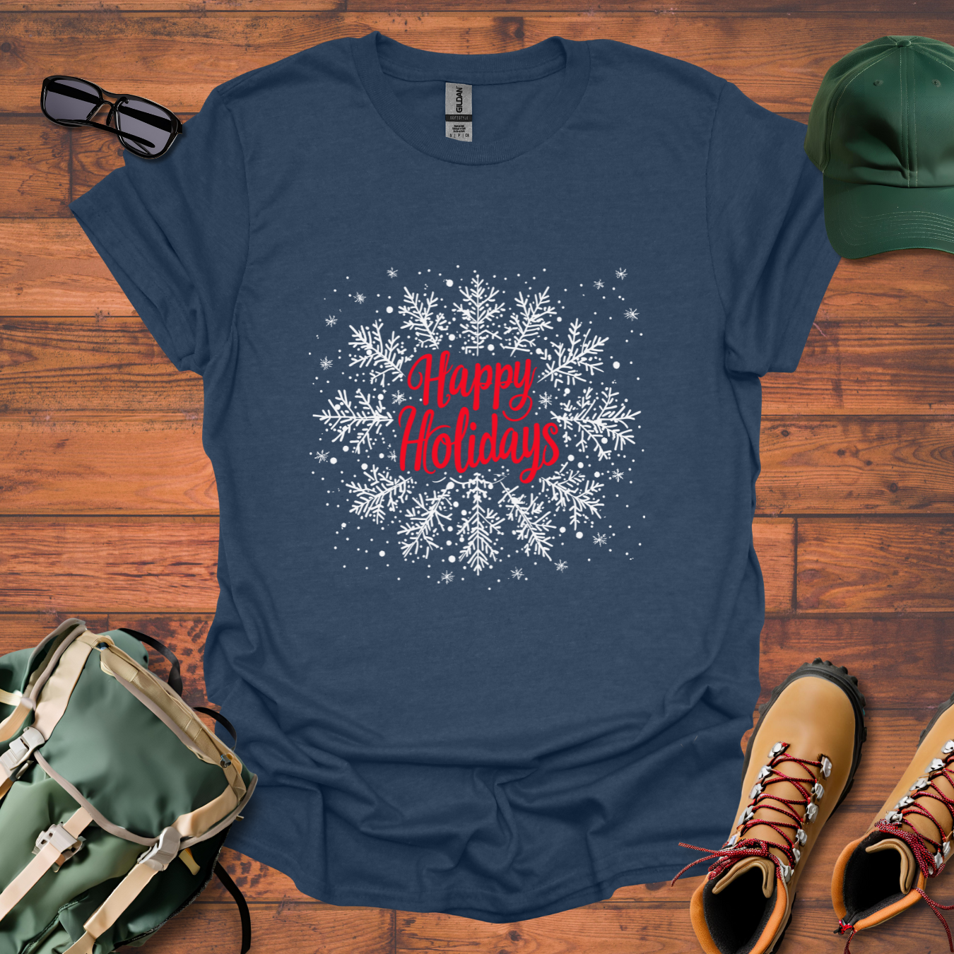 Happy Holidays Tee - Unisex Softstyle T-Shirt