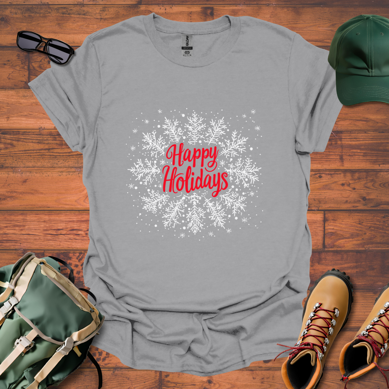 Happy Holidays Tee - Unisex Softstyle T-Shirt
