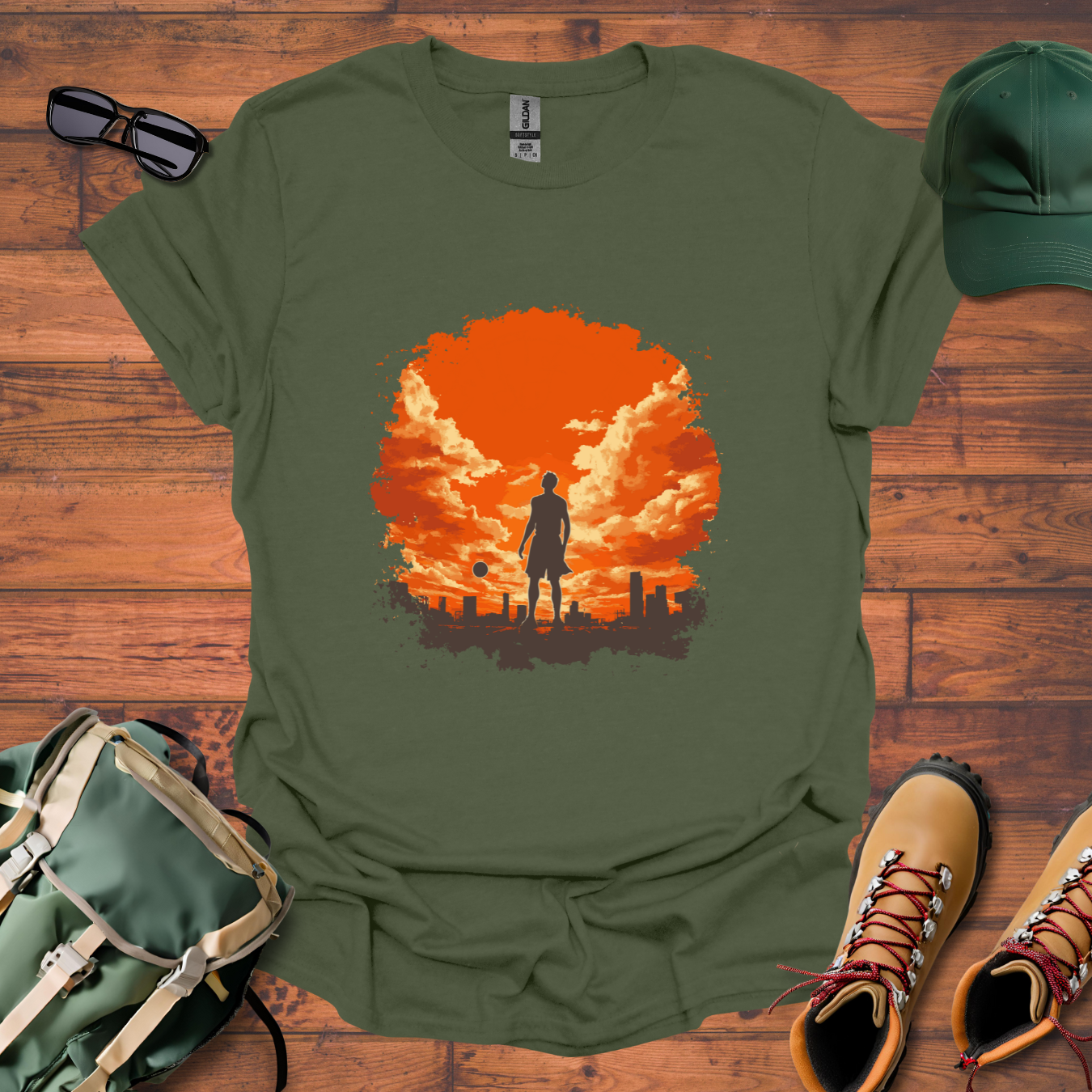 Basketball City Tee - Unisex Softstyle T-Shirt