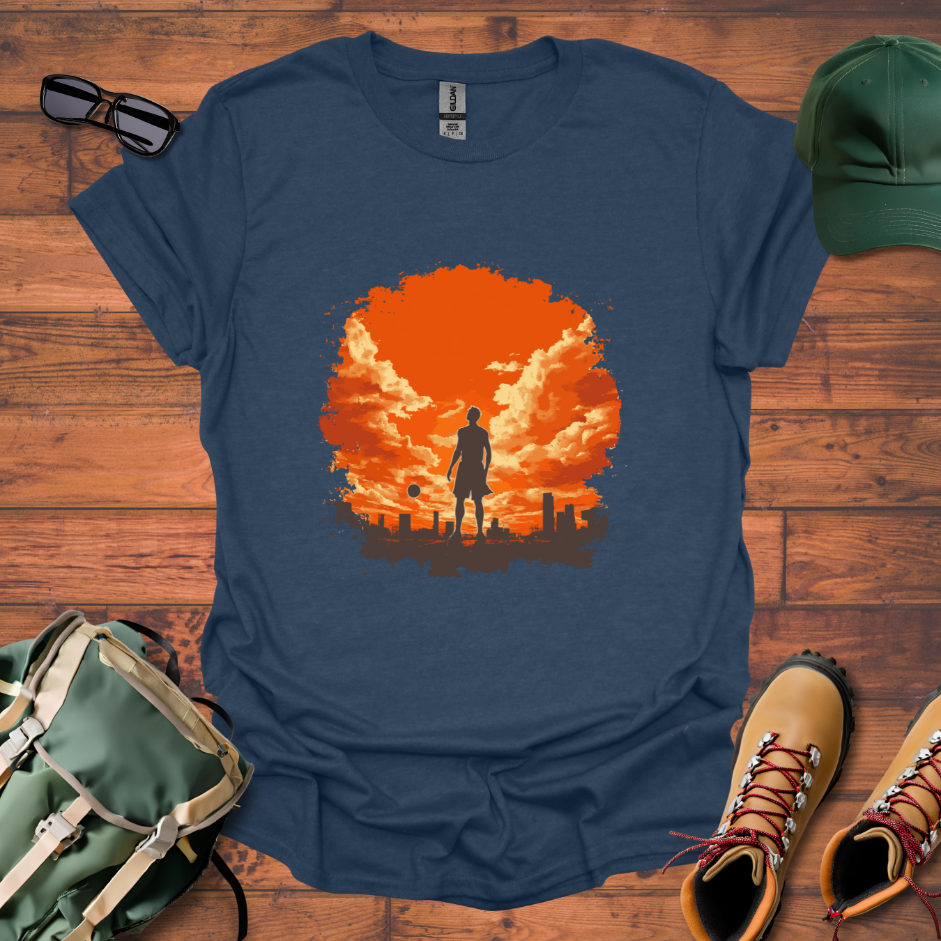 Basketball City Tee - Unisex Softstyle T-Shirt