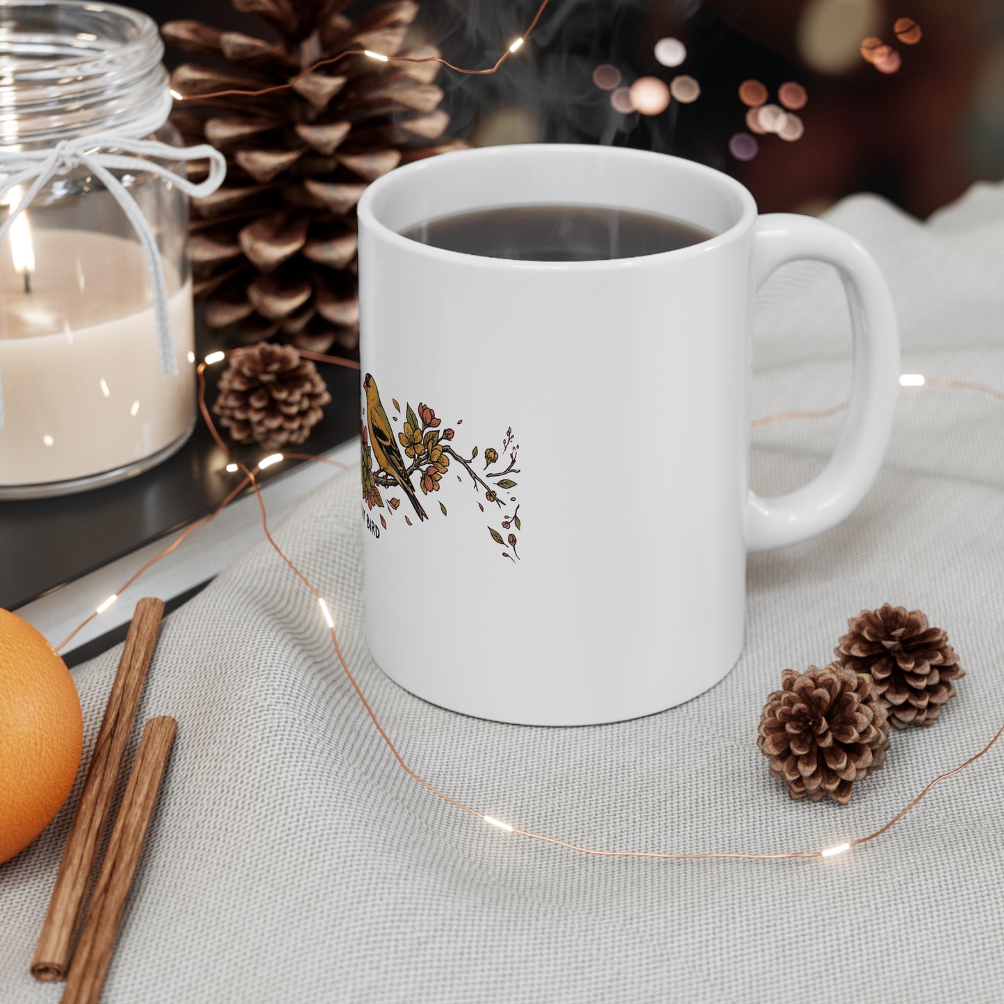 Backyard Birds Wrap 02 - Mug 11oz