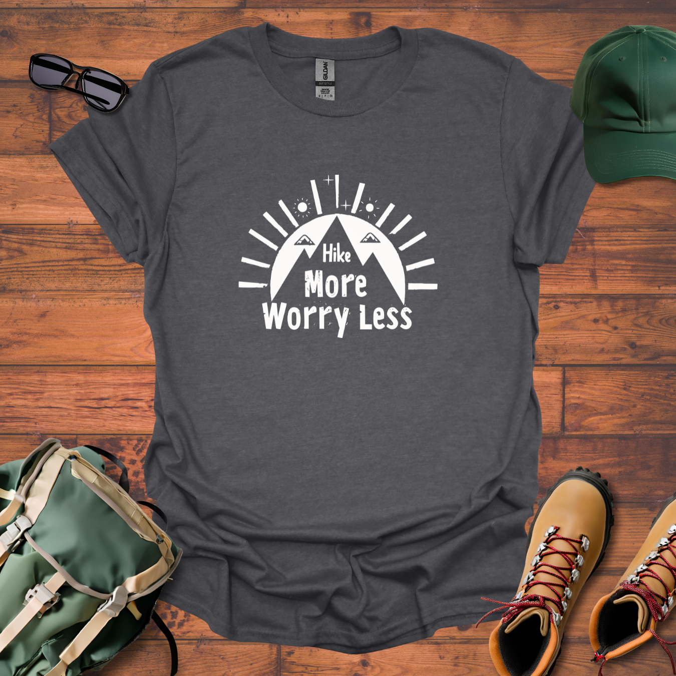 Sun Hike More Tee - Unisex Softstyle T-Shirt