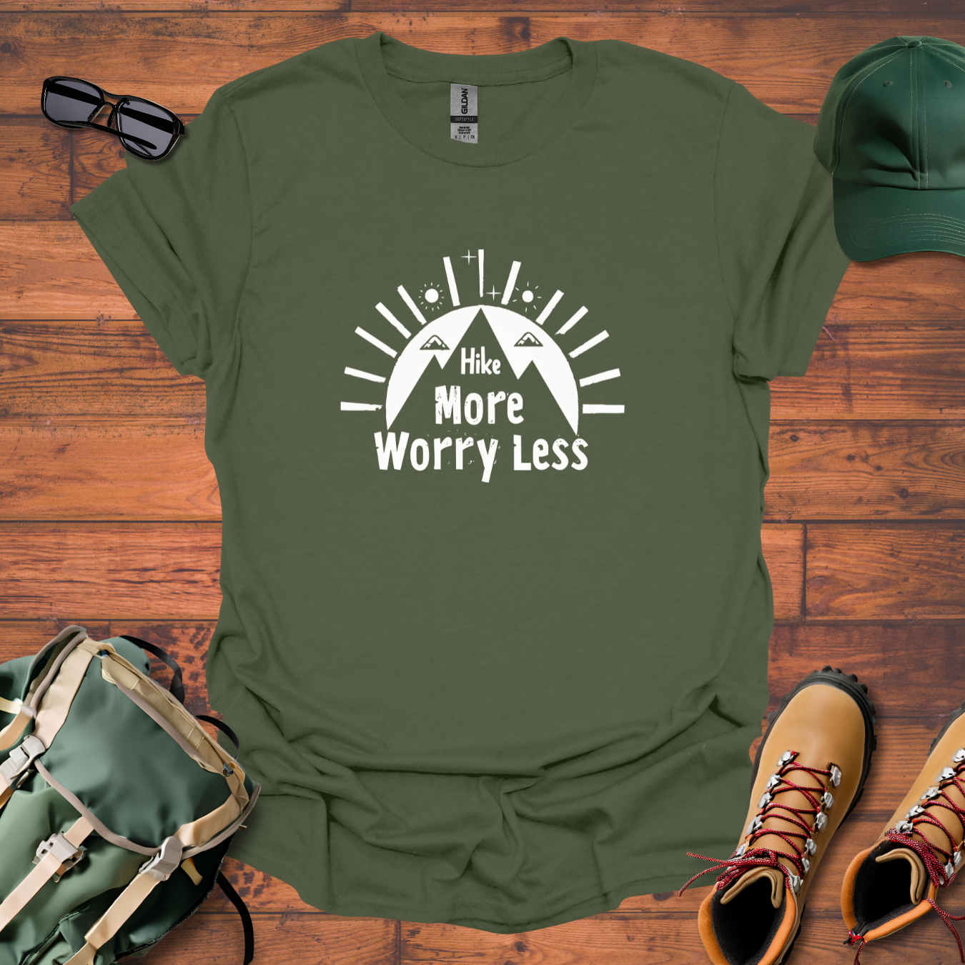 Sun Hike More Tee - Unisex Softstyle T-Shirt