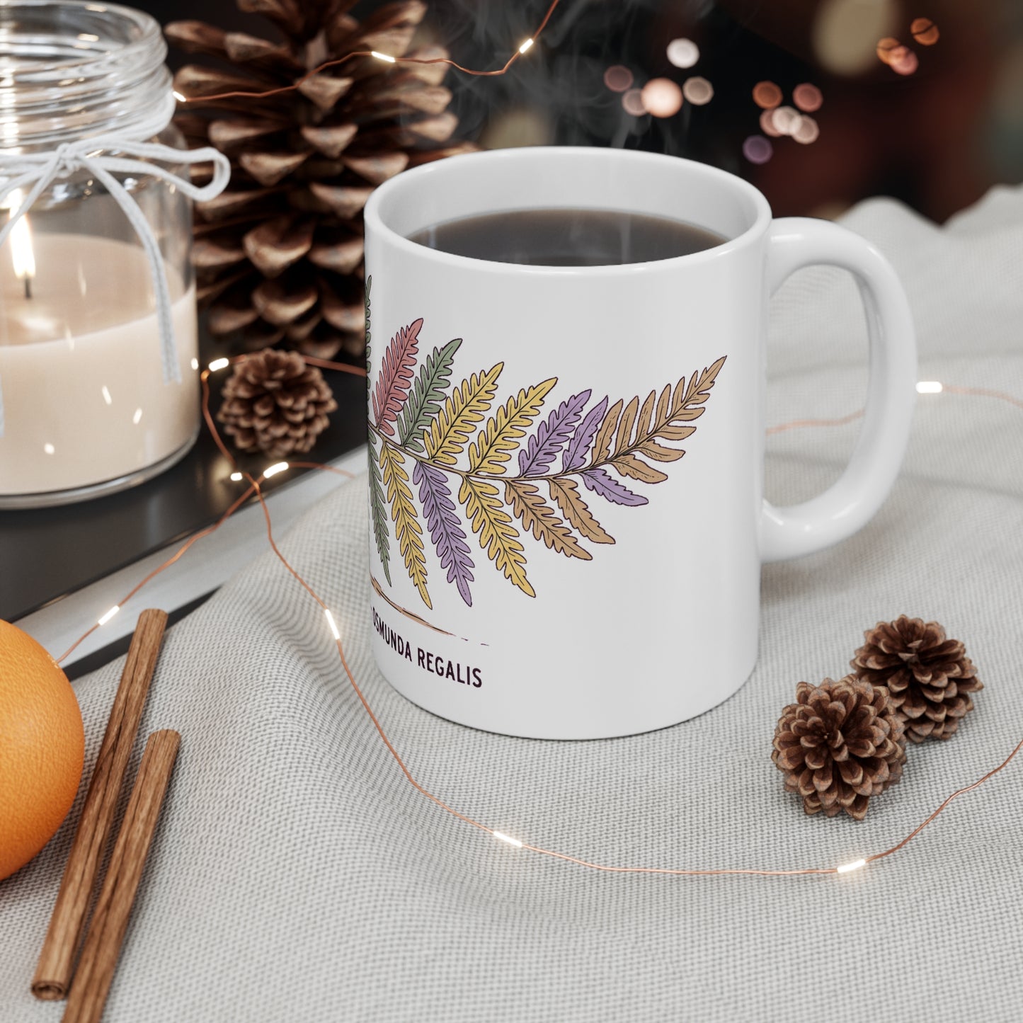 Royal Fern Botanical Study - Mug 11oz