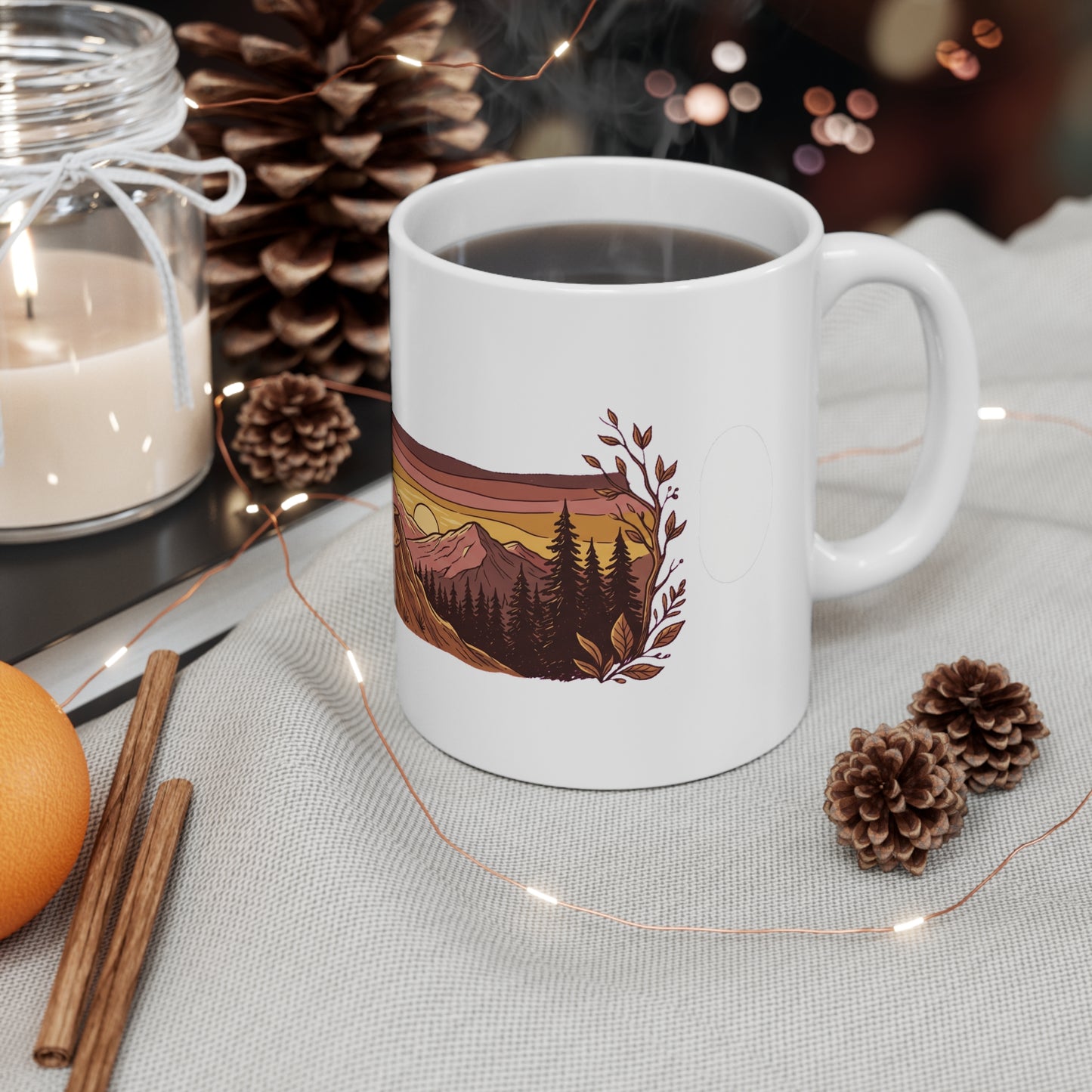 Discover nature graphic apparel inspired by forests, mountains, and outdoor adventure. Printed on demand just for you. The Ridgeline Sunset Hiker design,…