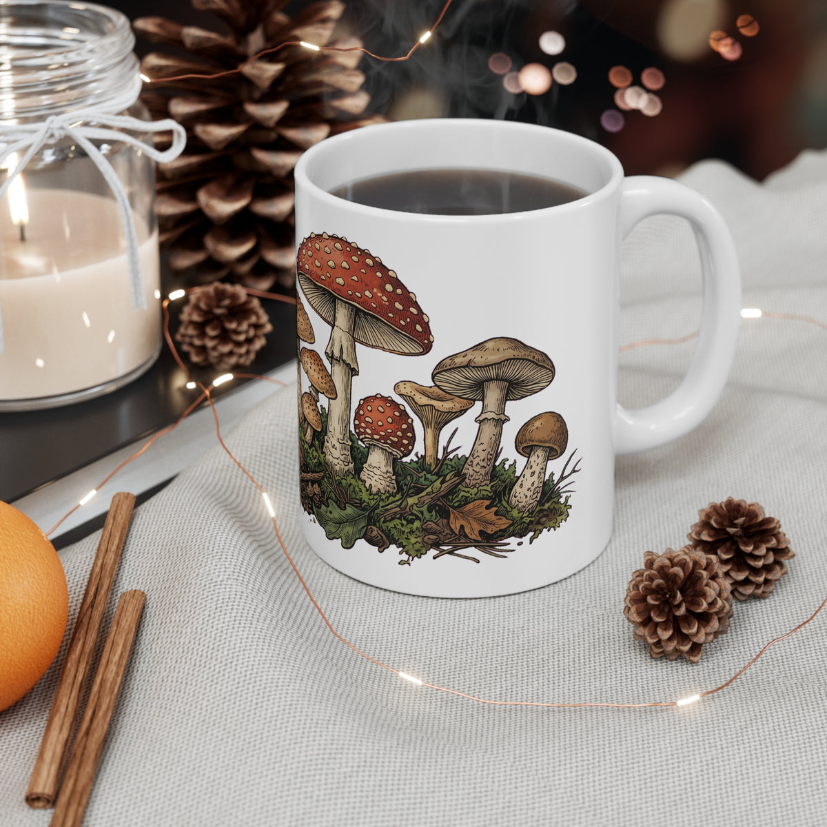 Discover nature graphic apparel inspired by forests, mountains, and outdoor adventure. Printed on demand just for you. The Mushroom Forager 04 design, printed…