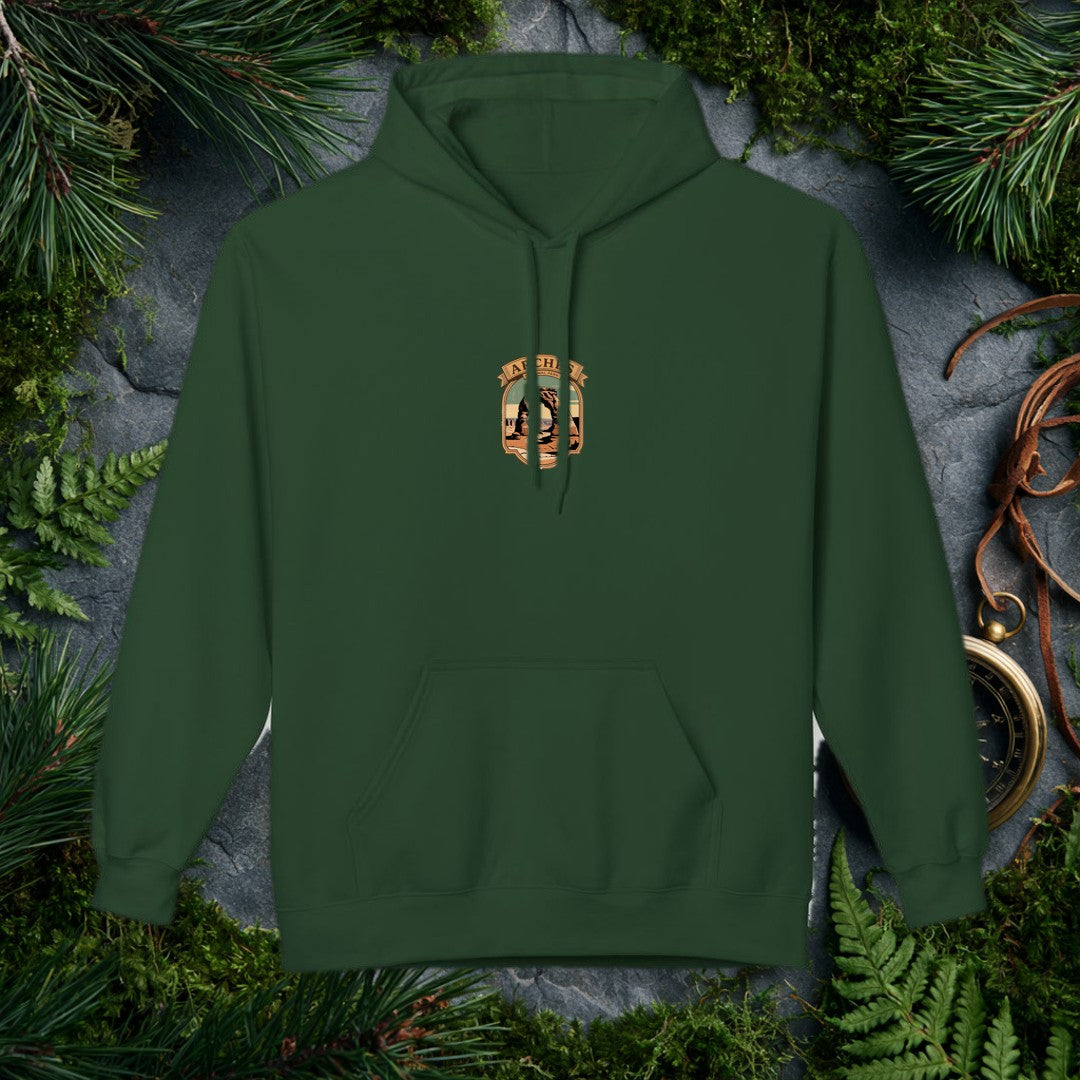 Cozy Meets the Outdoors A midweight softstyle fleece hoodie that's warm without the bulk — perfect for crisp trailheads, campfire nights, and everywhere in…