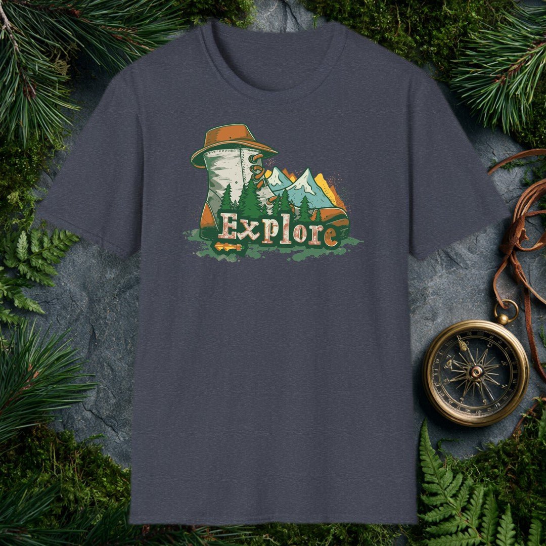 Heather Navy mockup