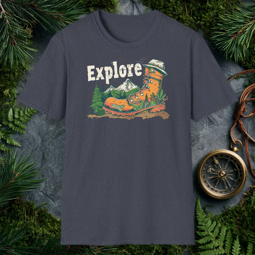 Heather Navy mockup