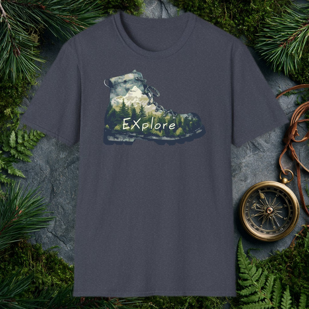Heather Navy mockup