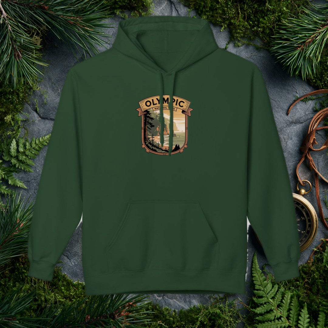 Cozy Meets the Outdoors A midweight softstyle fleece hoodie that's warm without the bulk — perfect for crisp trailheads, campfire nights, and everywhere in…