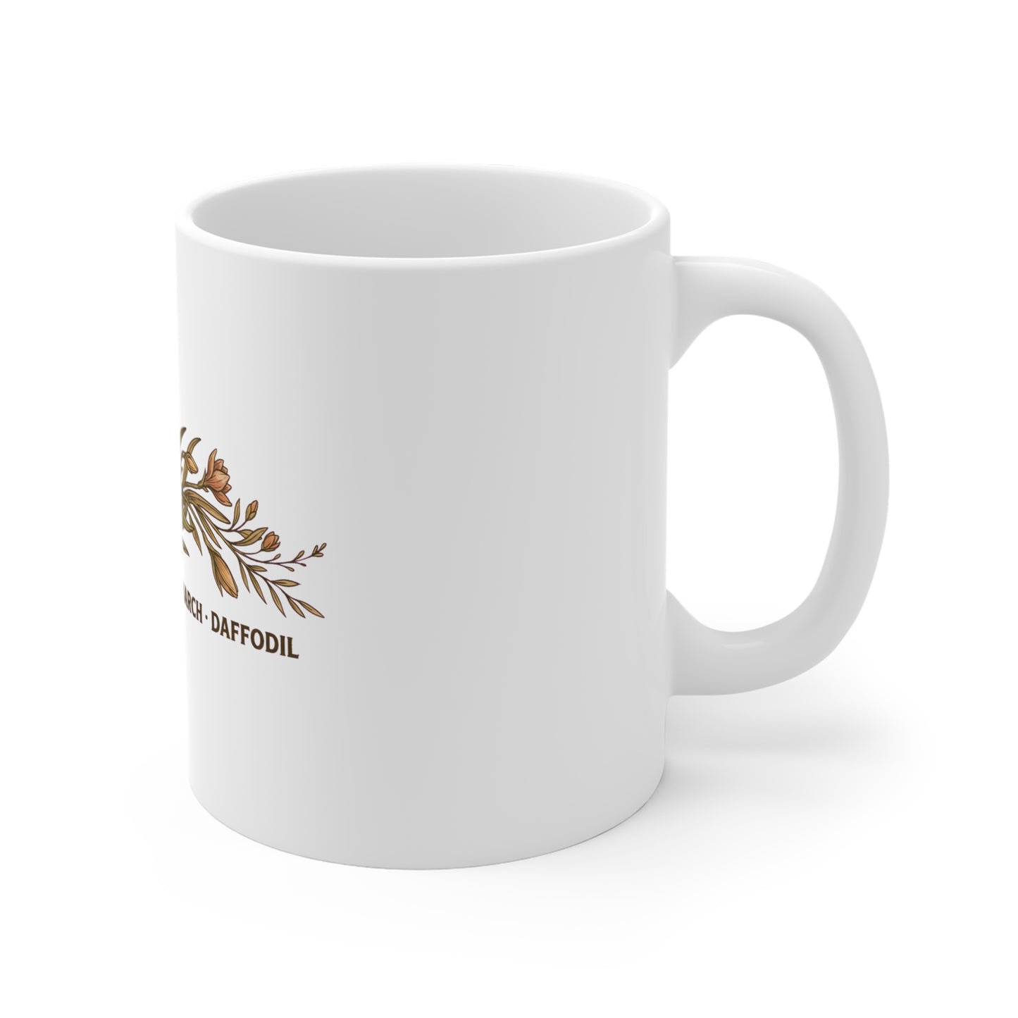 Birth Month Flower 08 - Mug 11oz