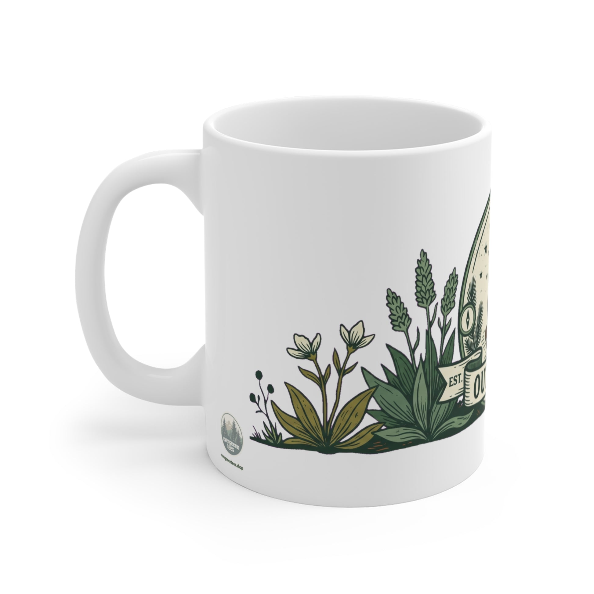 Original hand-drawn designs inspired by nature and the outdoors, from Evergreen Tees. The Hike Your Own Hike design, made to order by Evergreen Tees.