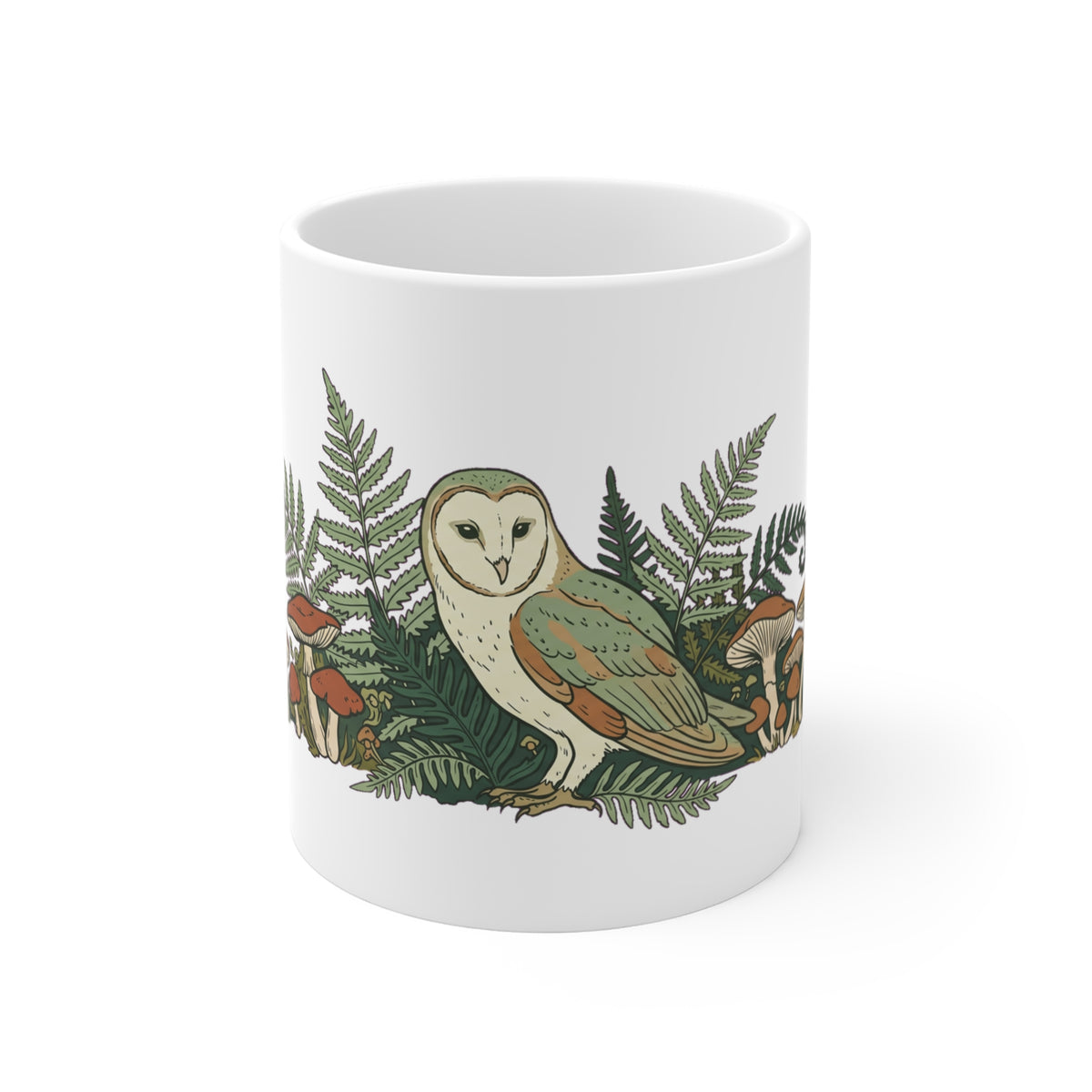 Discover nature graphic apparel inspired by forests, mountains, and outdoor adventure. Printed on demand just for you. The Barn Owl Ferns & Forest Floor…