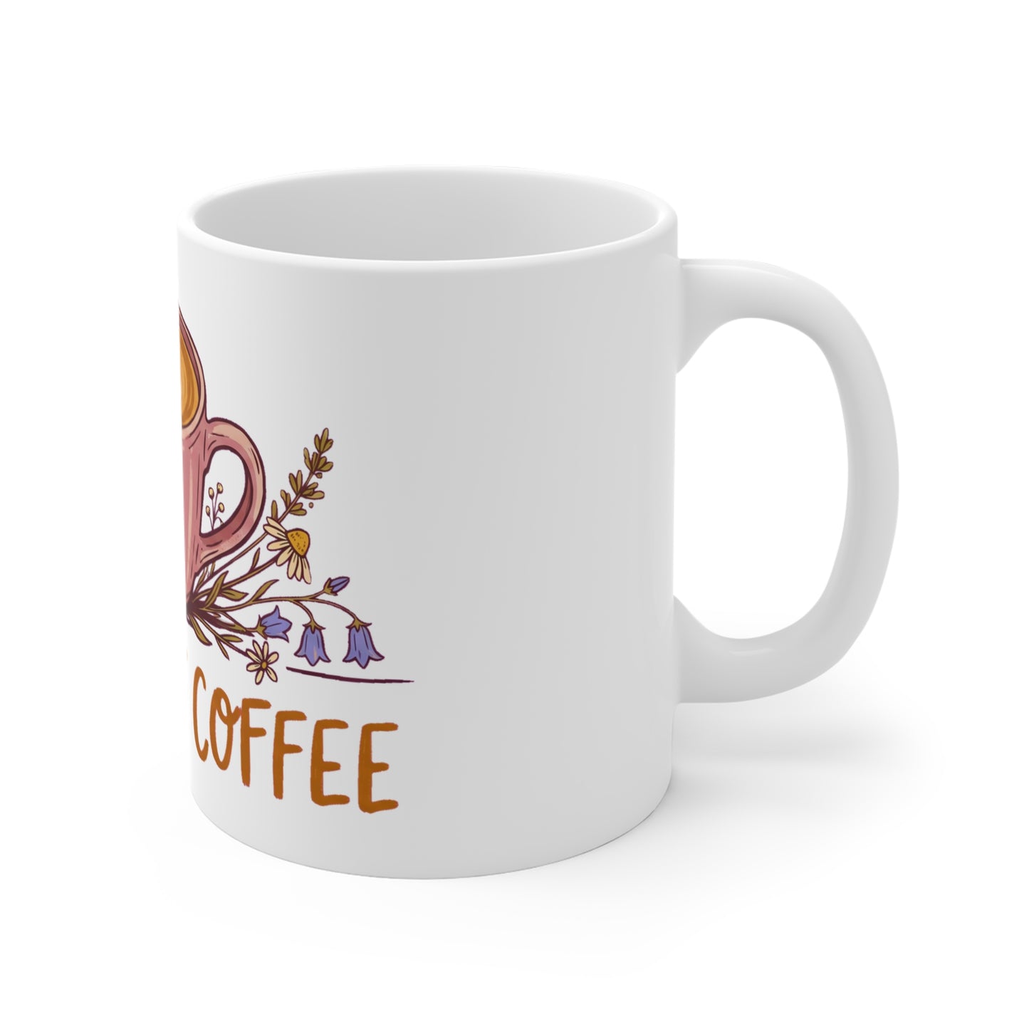 But First Coffee Daisy & Bluebell - Mug 11oz