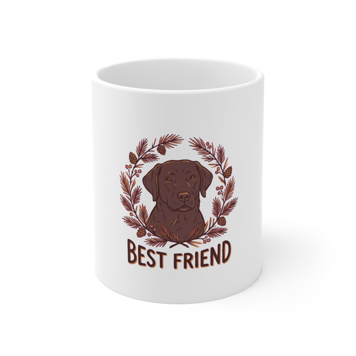 Chocolate Lab Best Friend - Mug 11oz