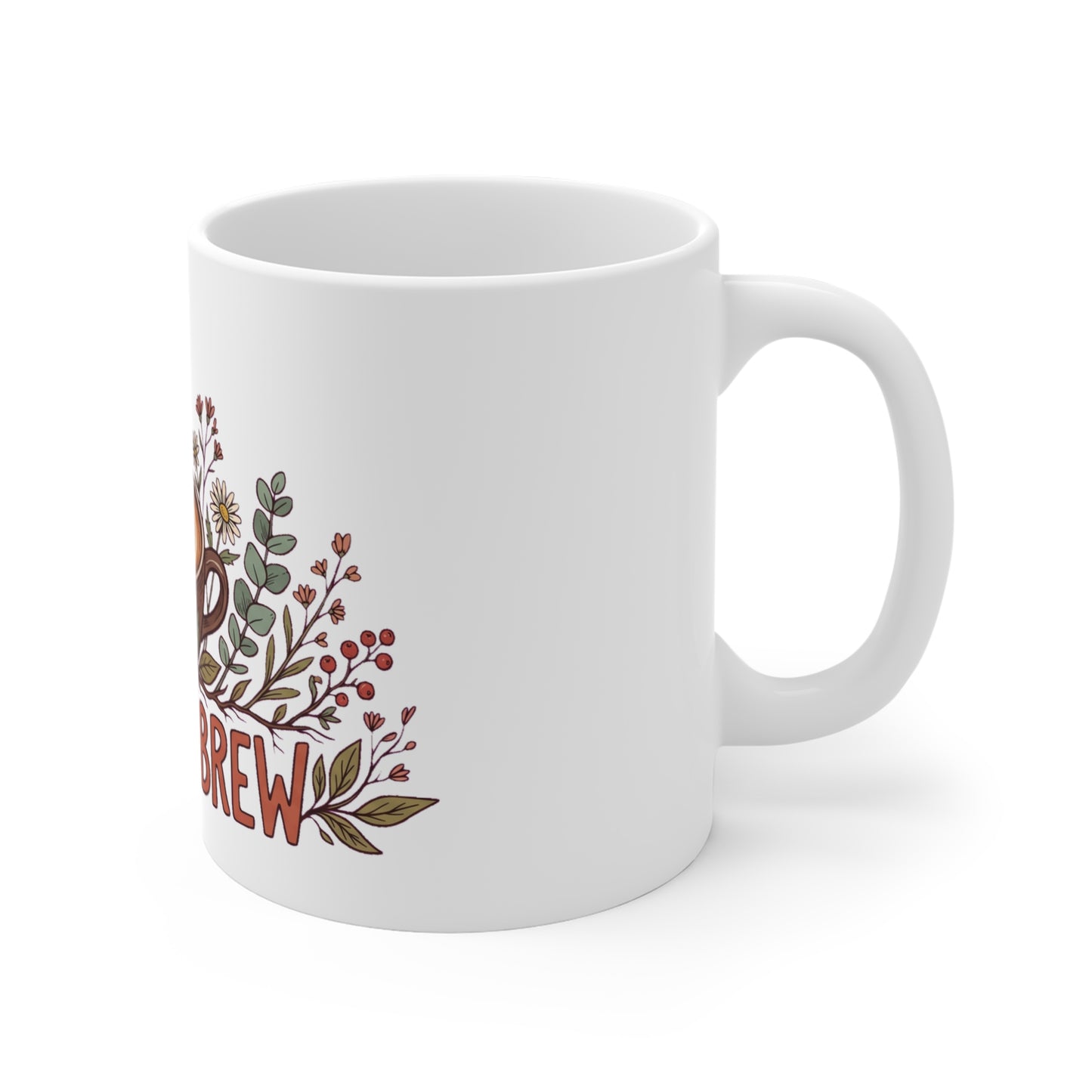 Bloom & Brew Rose Botanical Latte - Mug 11oz