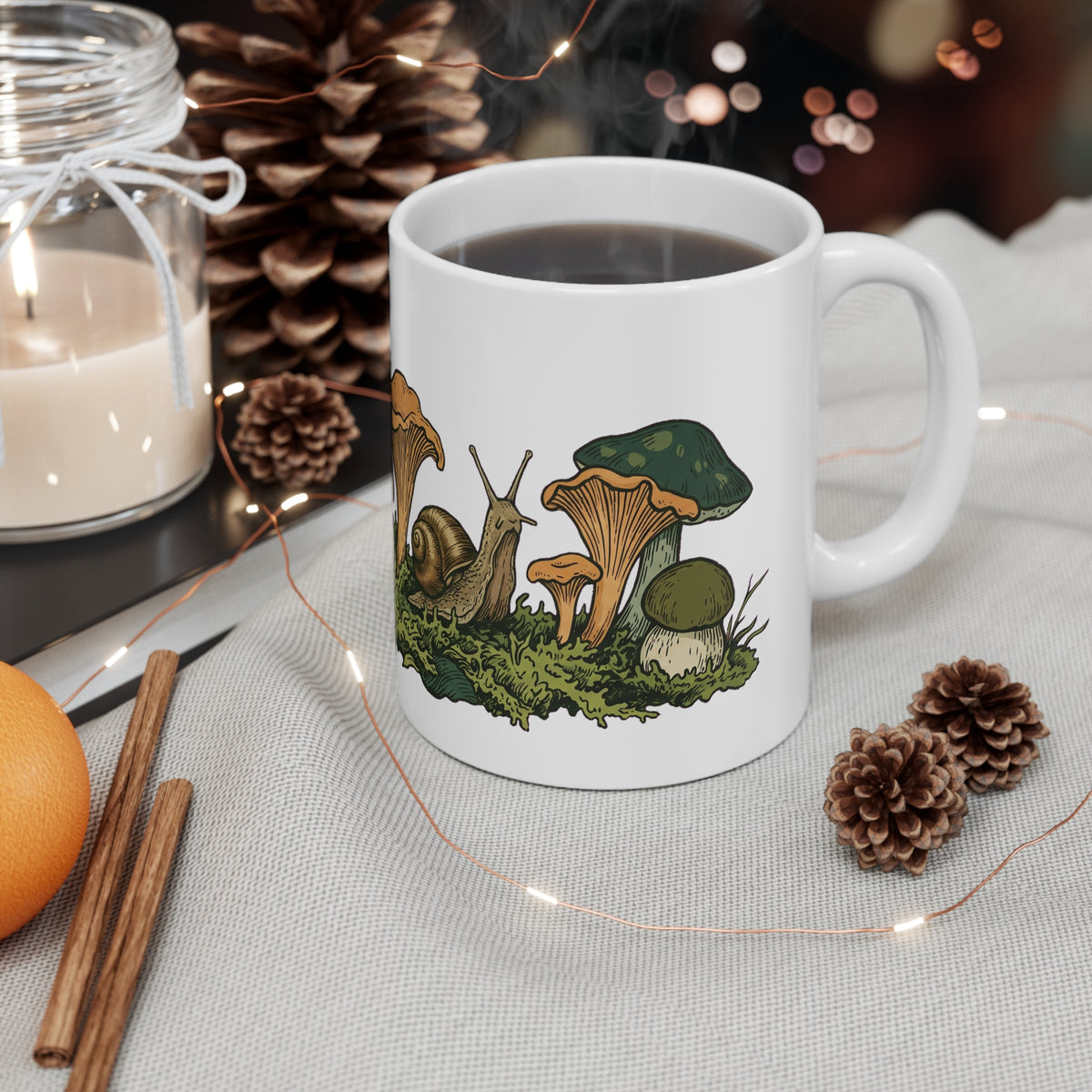 Discover nature graphic apparel inspired by forests, mountains, and outdoor adventure. Printed on demand just for you. The Mushroom Forager design, printed on…