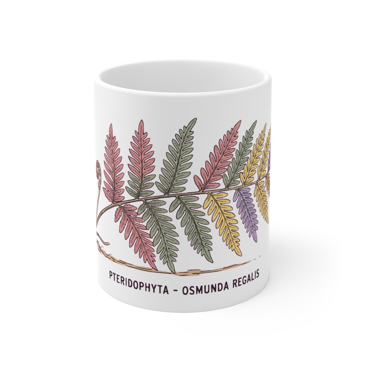 Royal Fern Botanical Study - Mug 11oz