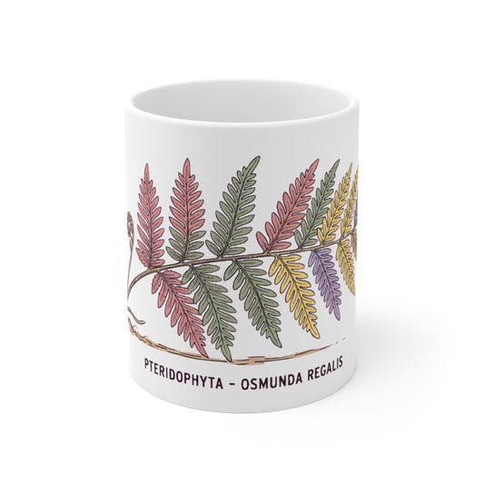 Royal Fern Botanical Study - Mug 11oz