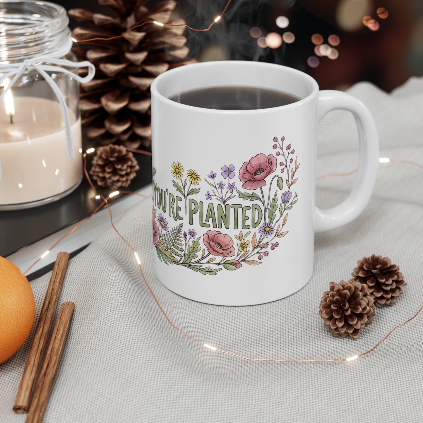 Original hand-drawn designs inspired by nature and the outdoors, from Evergreen Tees. The Bloom Where You're Planted Poppy & Wildflower Meadow design, made to…
