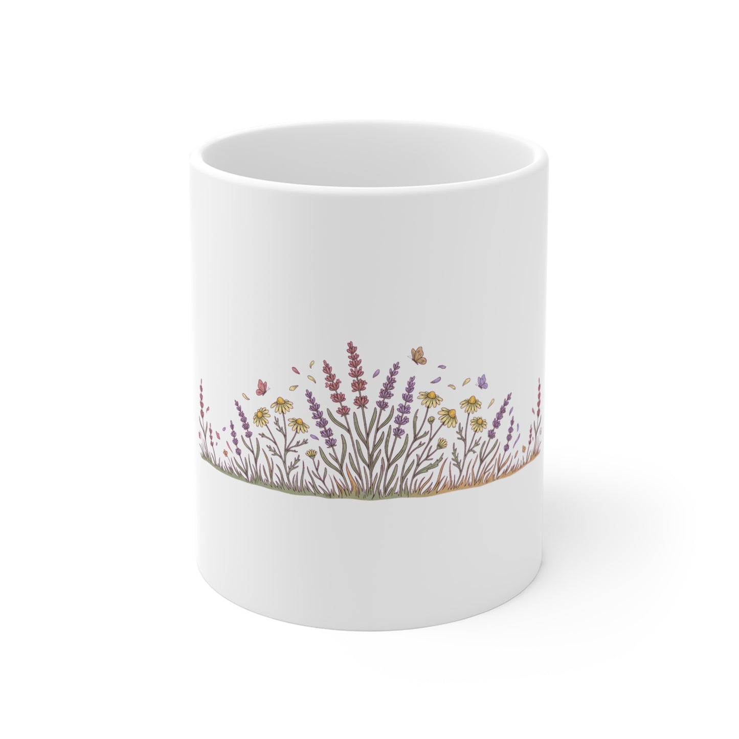 Wildflower Meadow Wrap 01 - Mug 11oz