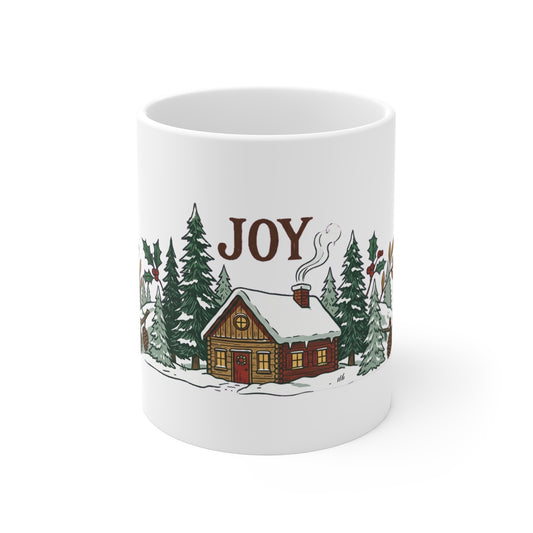 Joy Cabin in the Pines - Mug 11oz
