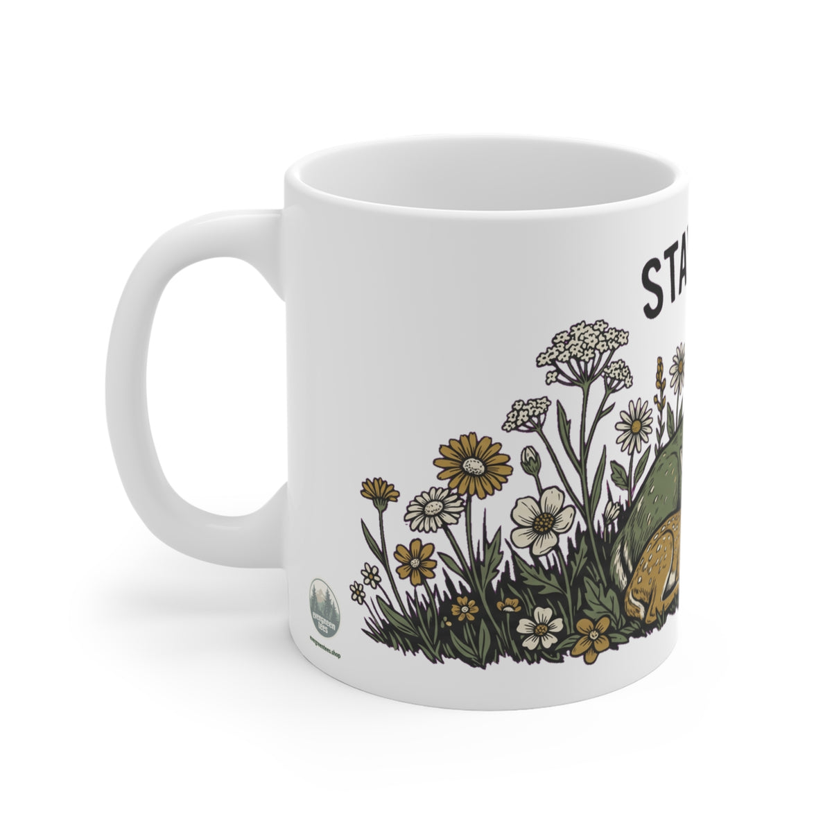 Stay Wild Doe & Fawn Meadow - Mug 11oz