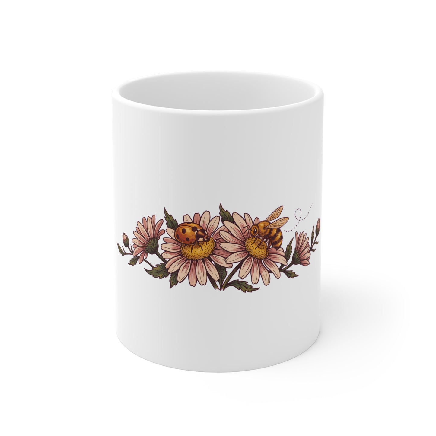 Bee Garden Wrap 02 - Mug 11oz