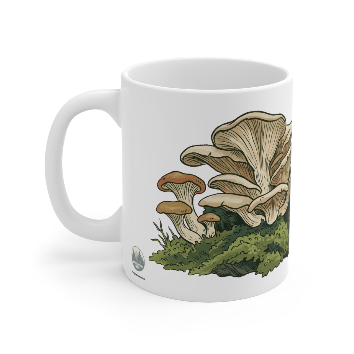Discover nature graphic apparel inspired by forests, mountains, and outdoor adventure. Printed on demand just for you. The Oyster & Honey Mushroom Cluster…
