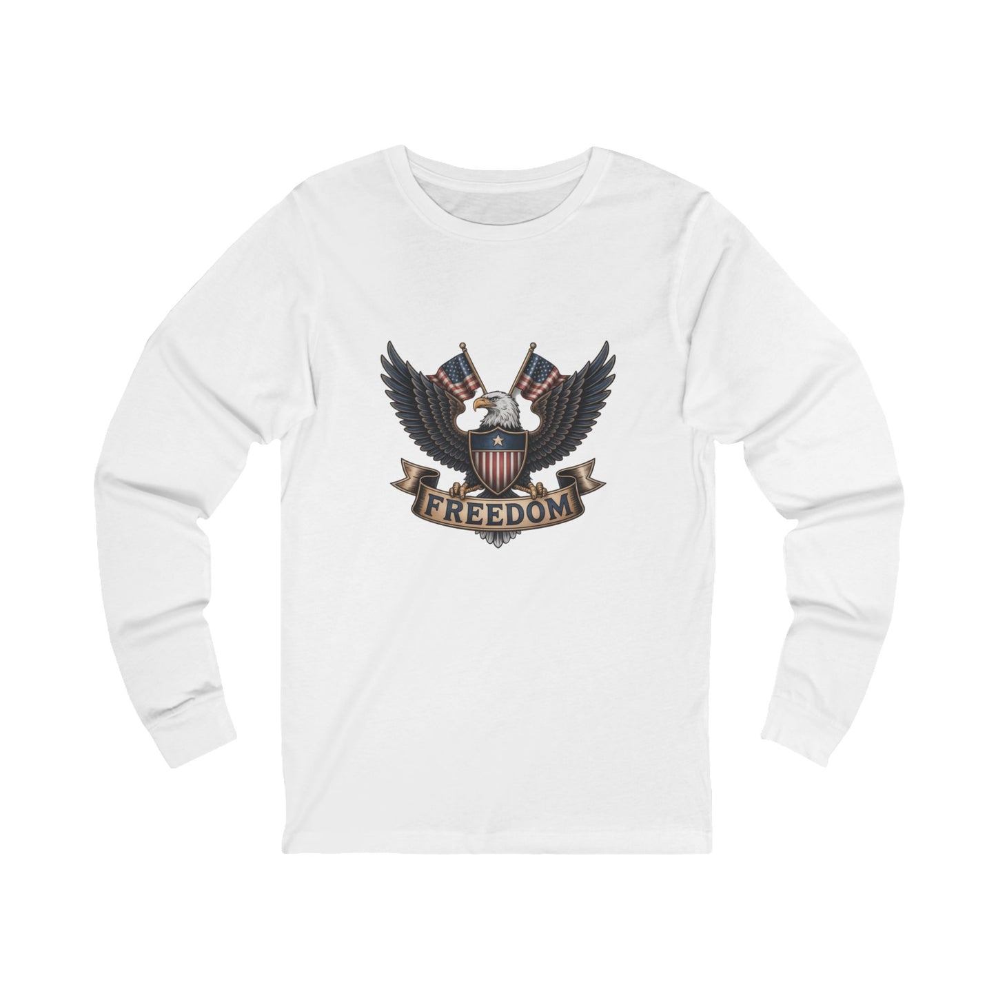 Freedom Eagle - Unisex Jersey Long Sleeve Tee