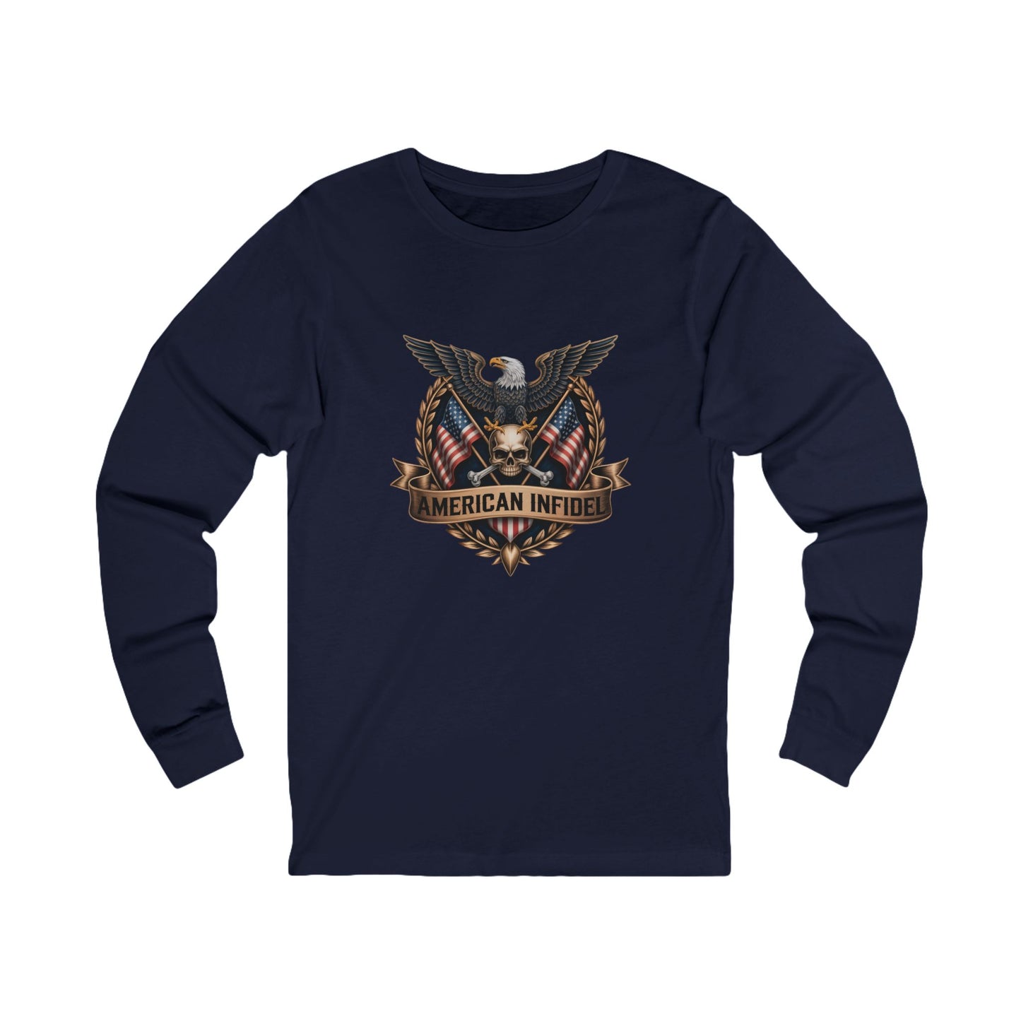 American Infidel - Unisex Jersey Long Sleeve Tee