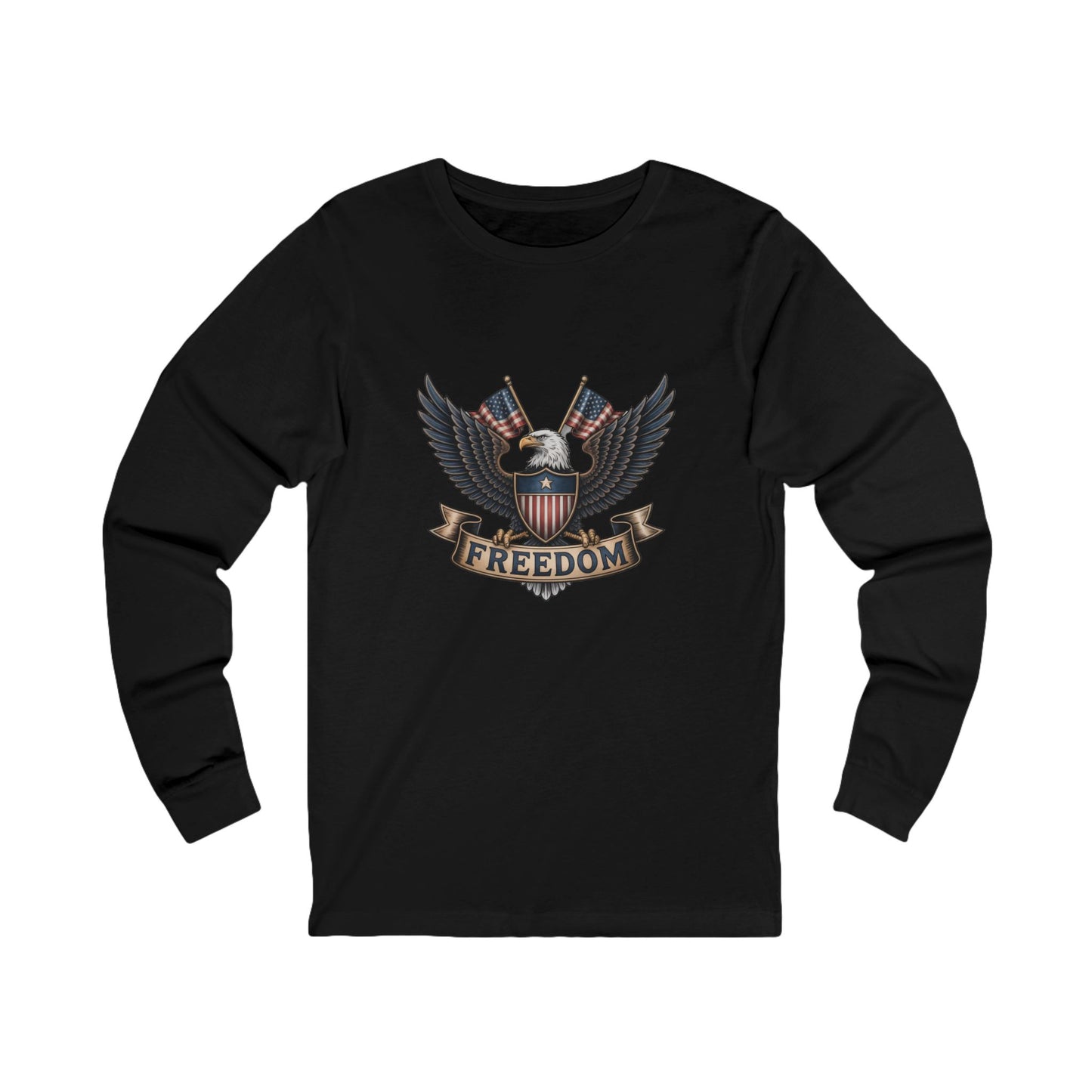 Freedom Eagle - Unisex Jersey Long Sleeve Tee
