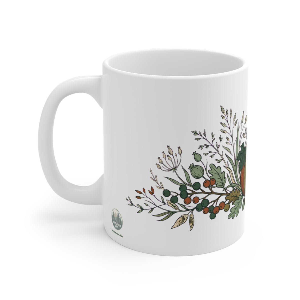 Pumpkin & Harvest Berry Botanical - Mug 11oz