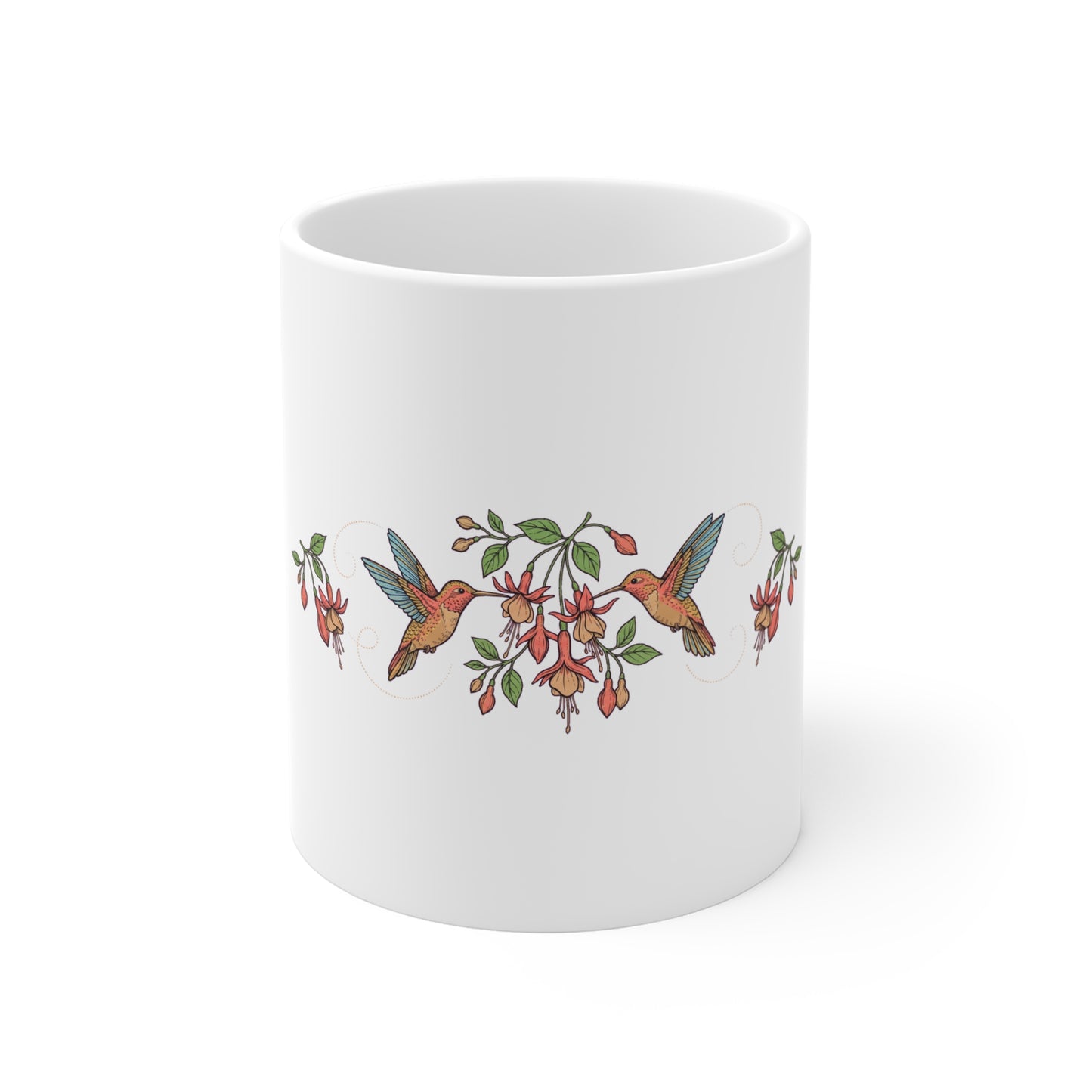 Hummingbird Garden Wrap 06 - Mug 11oz