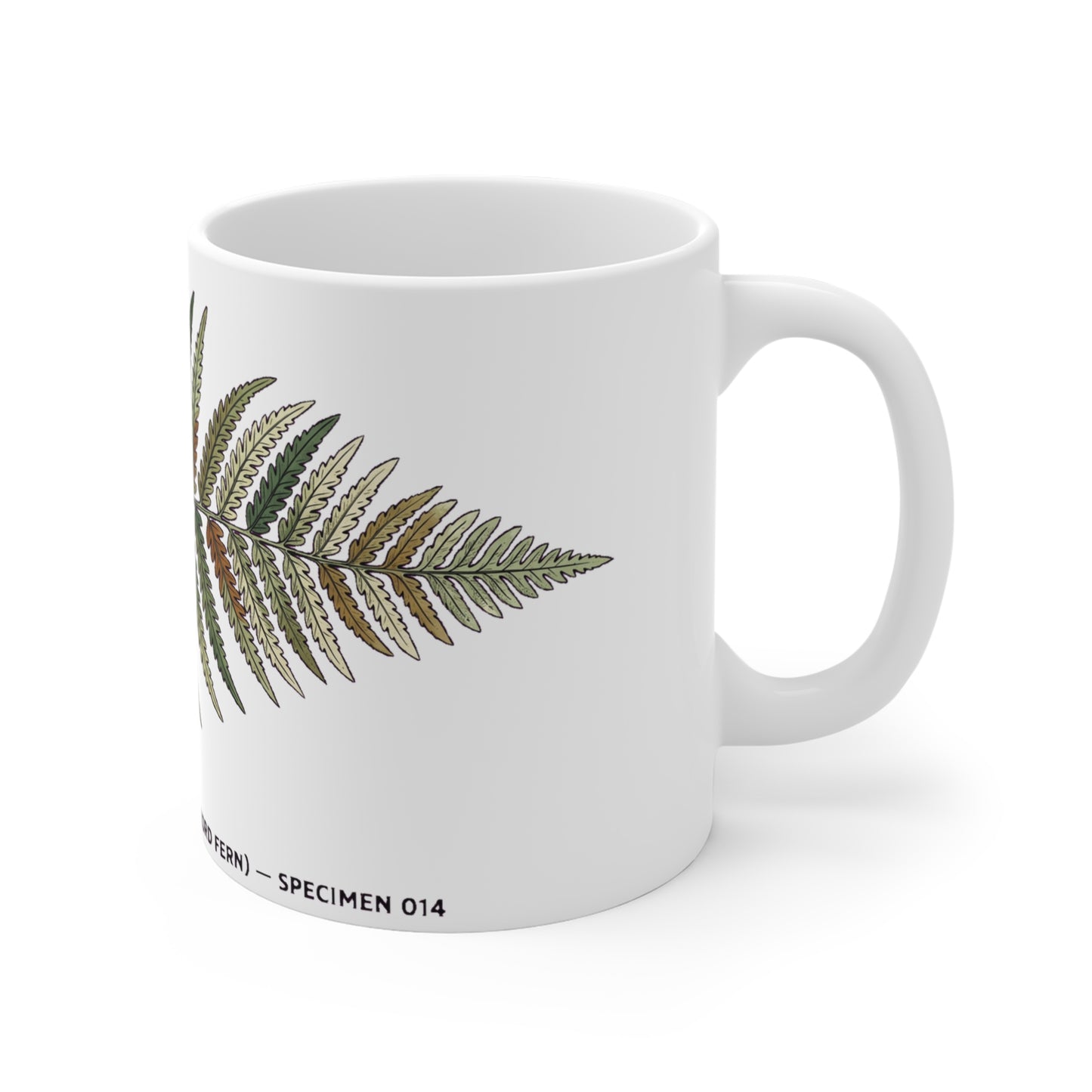 Western Sword Fern Frond - Mug 11oz