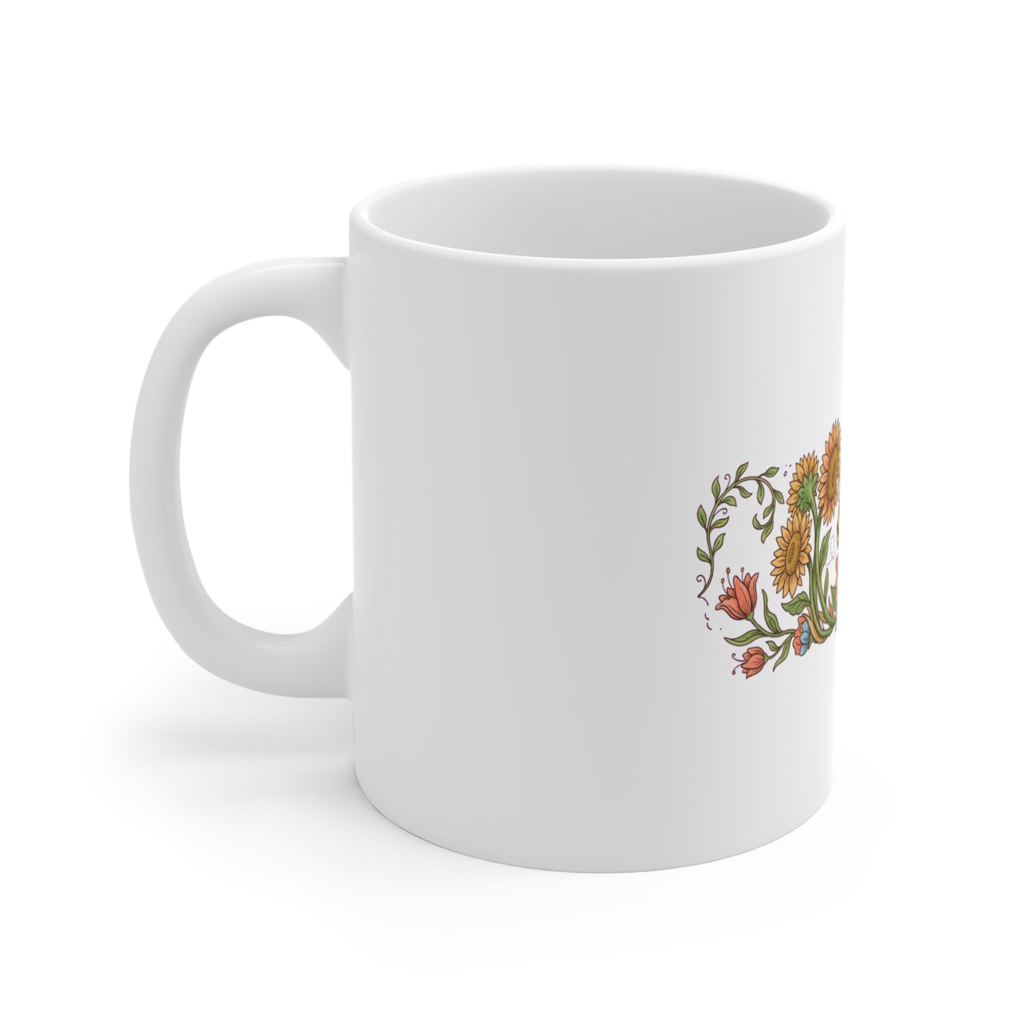 Bee Garden Wrap 05 - Mug 11oz
